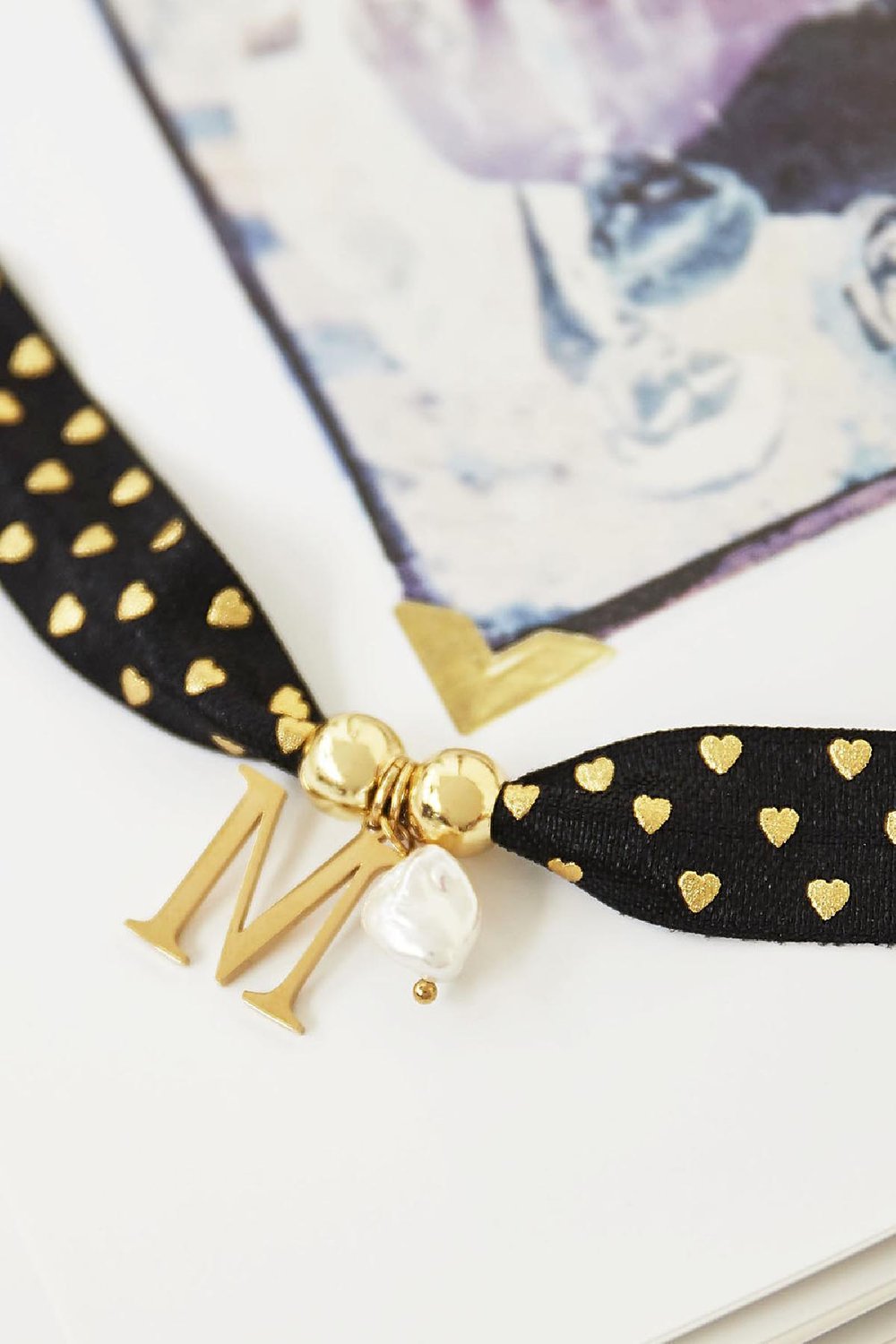 DIY Elastic Band Hearts - 15MM Groen Nylon Afbeelding2