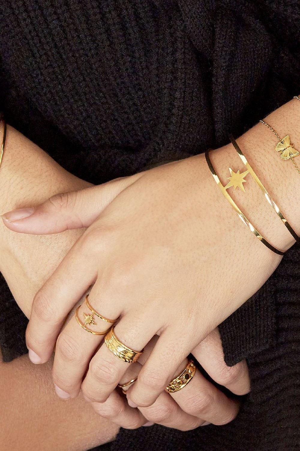 Bague Star Struck Argenté Acier inoxydable One size h5Image3