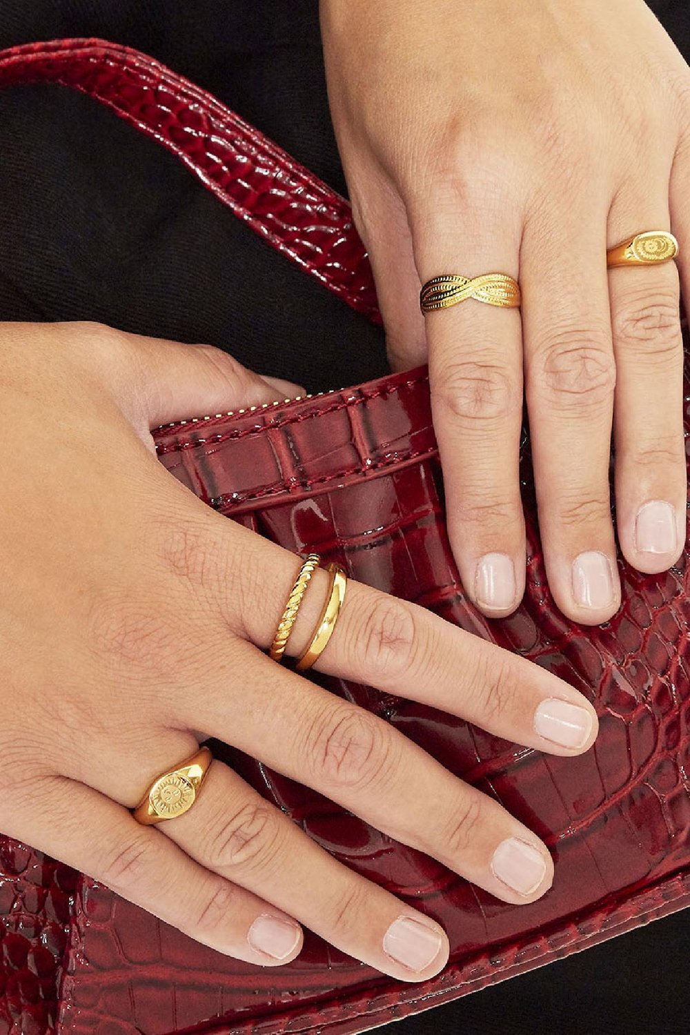 Ring Smiling Sun Silber Edelstahl 16 h5Bild2