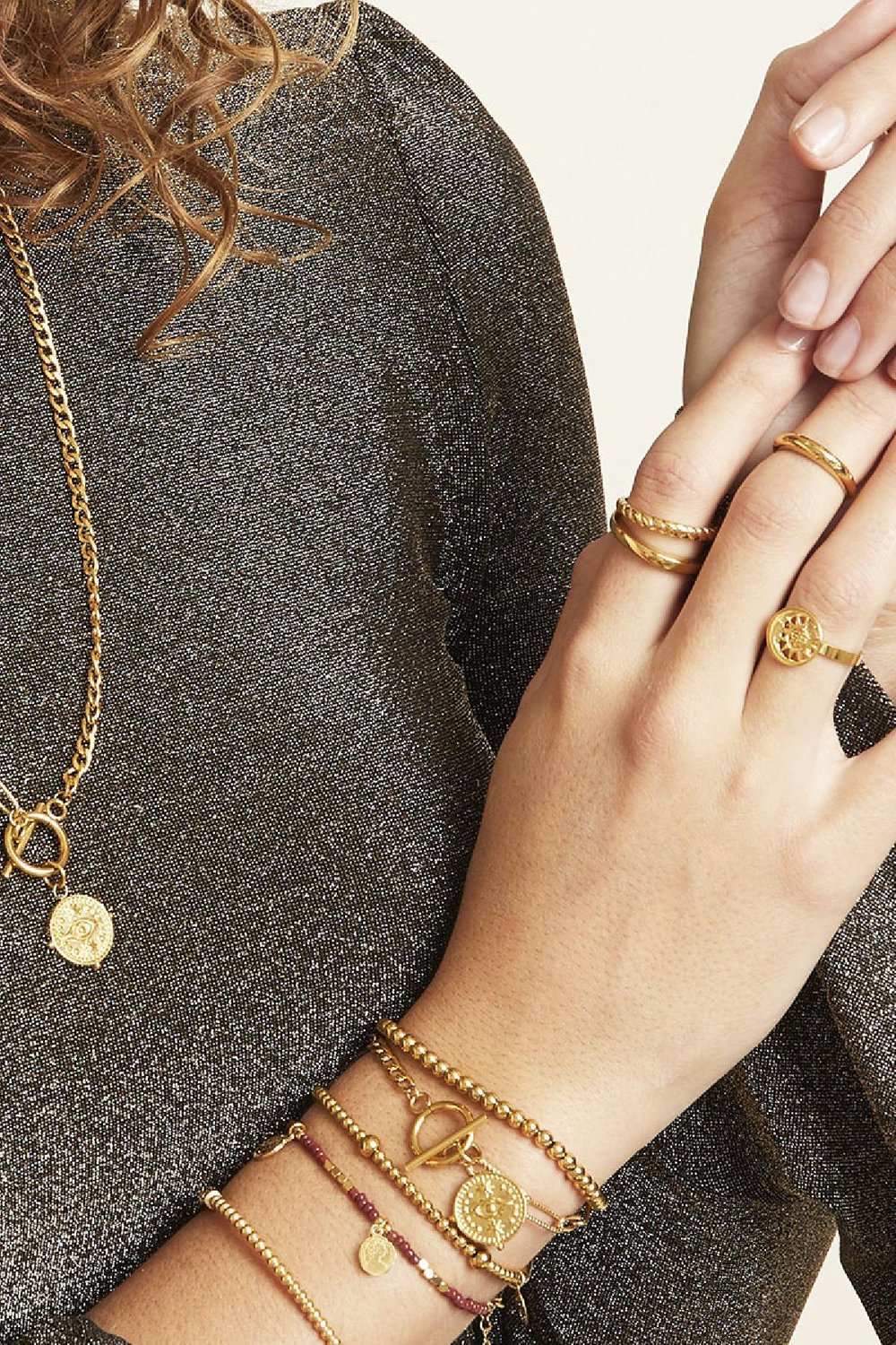 Ring Moonlight Zilver Stainless Steel One size Afbeelding2