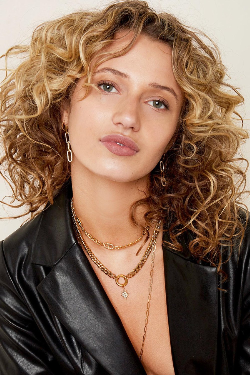 Colgante Dazzling Color dorado Acero inoxidable h5Imagen3