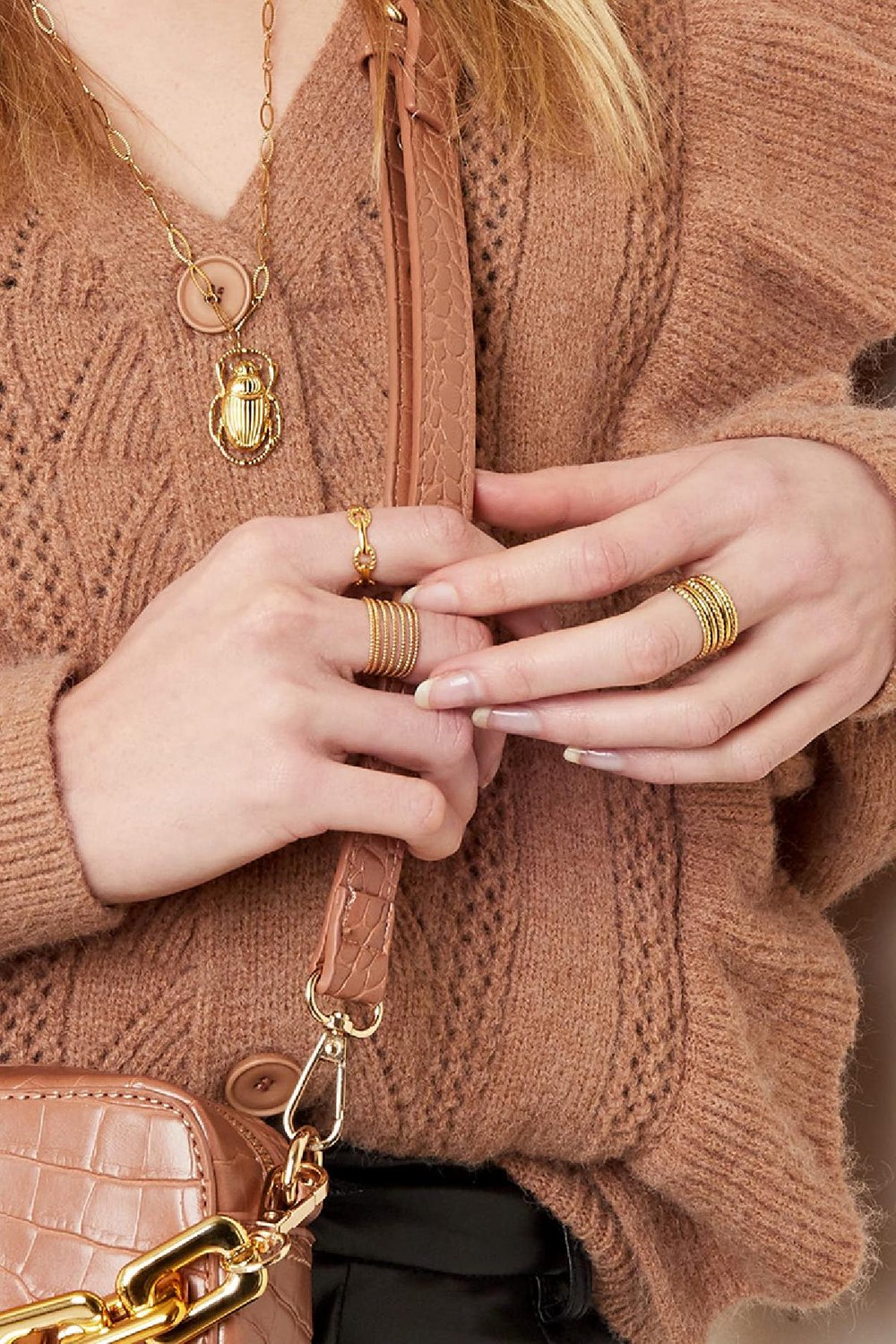 Ring Stack it up Silber Edelstahl One size h5Bild3