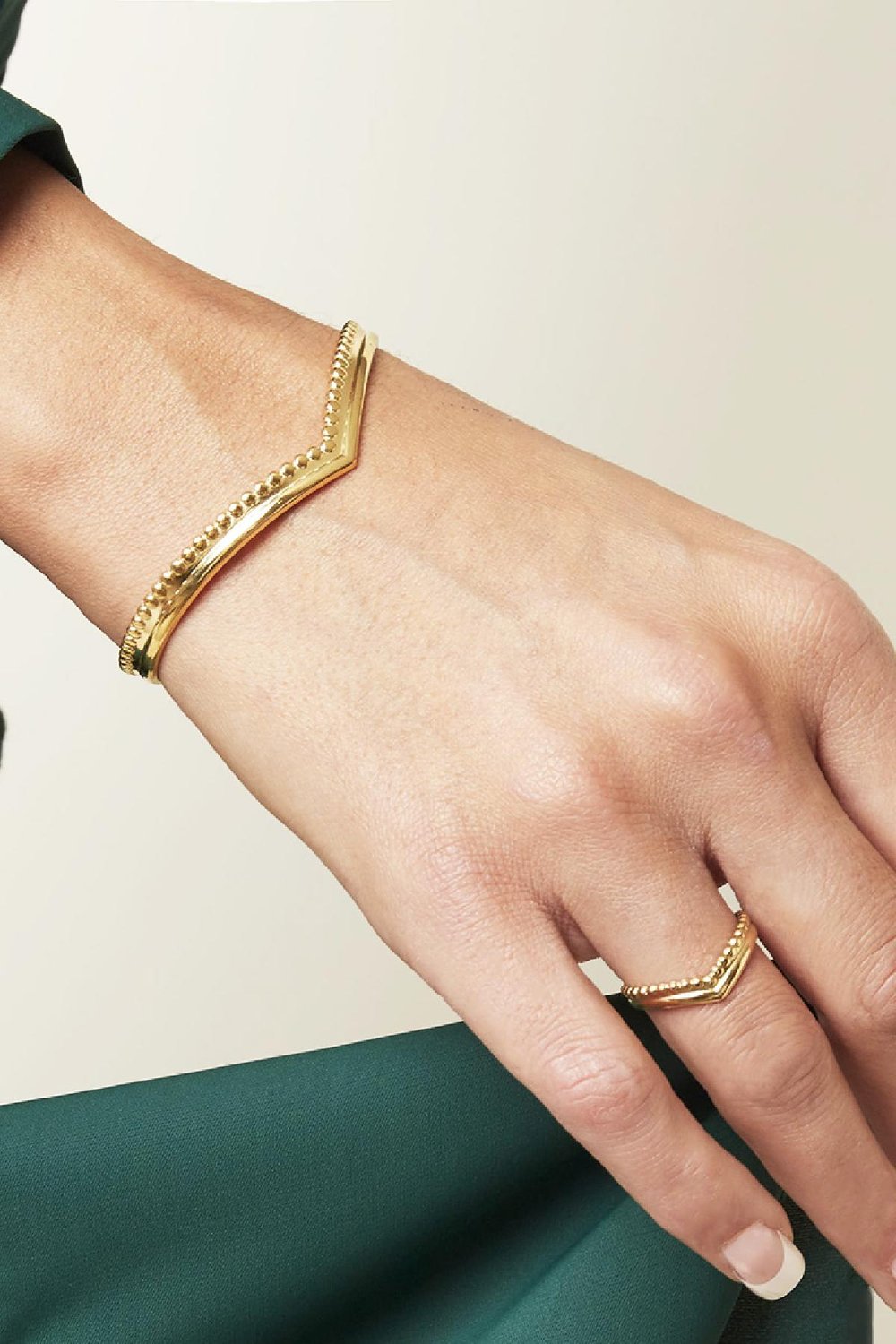 Anneau Victoria Argenté Acier inoxydable One size h5Image2