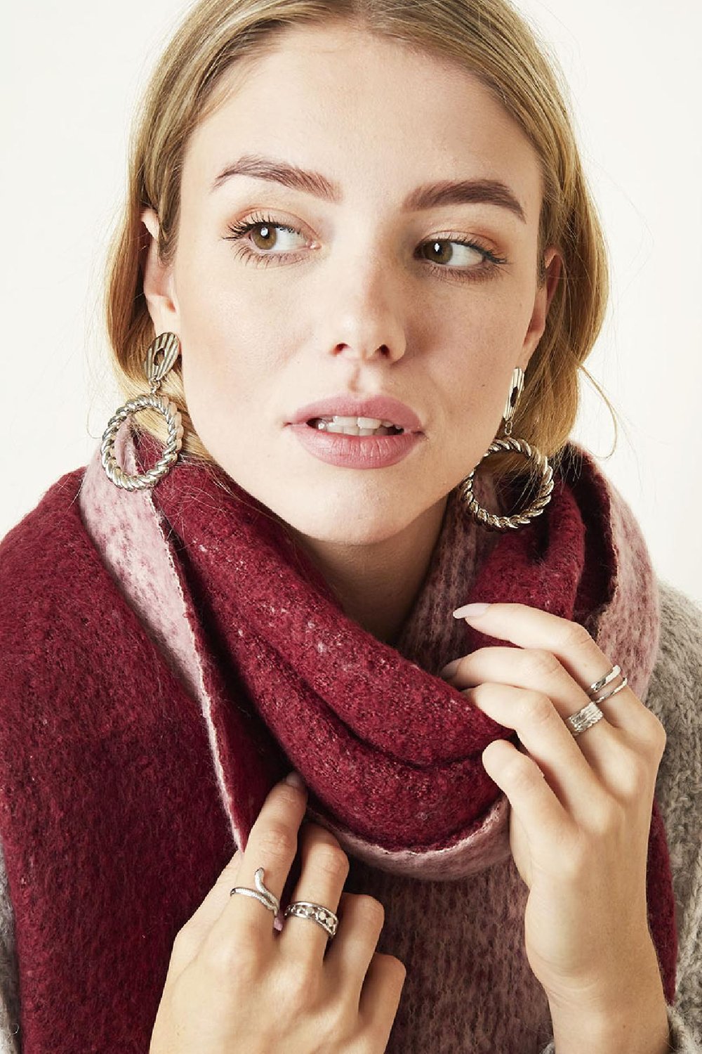 Bague Serpent Couleur or Acier inoxydable One size h5Image3