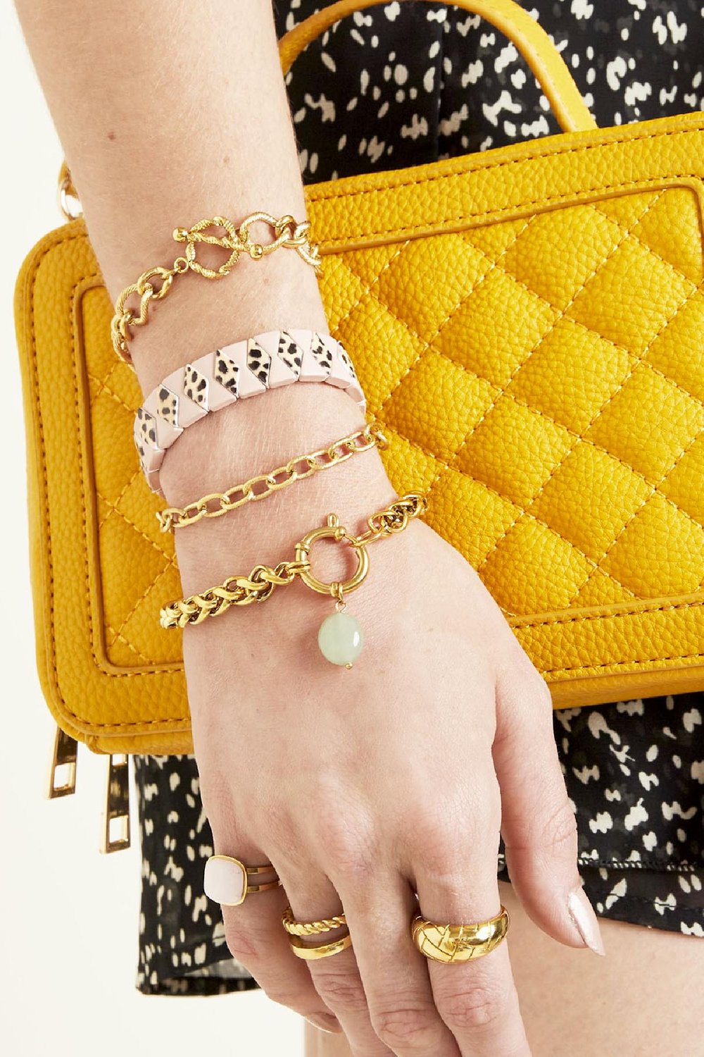 Armband Airy Rounds Zilver Stainless Steel Afbeelding2