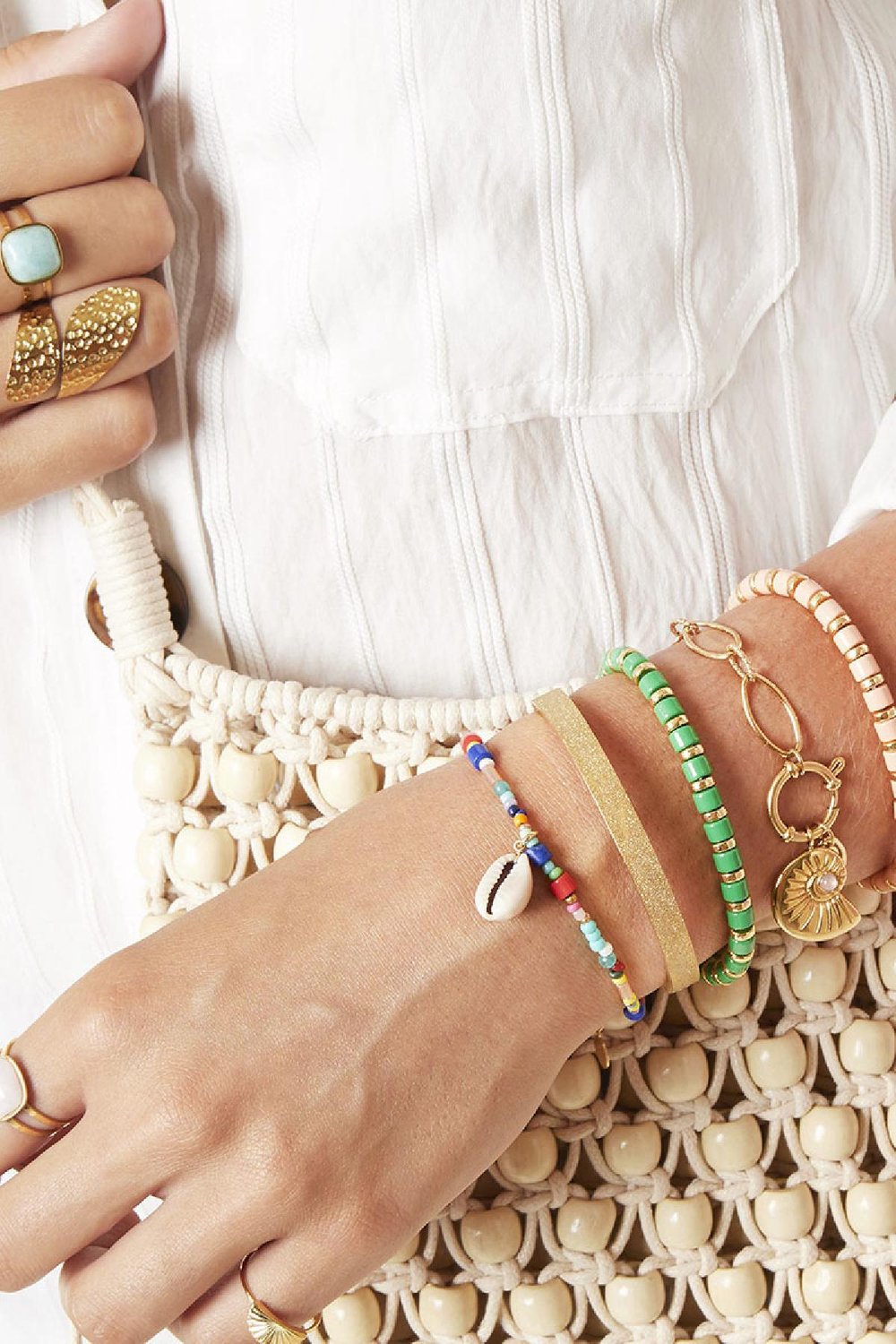 Armband At The Beach Multi Koper Afbeelding2