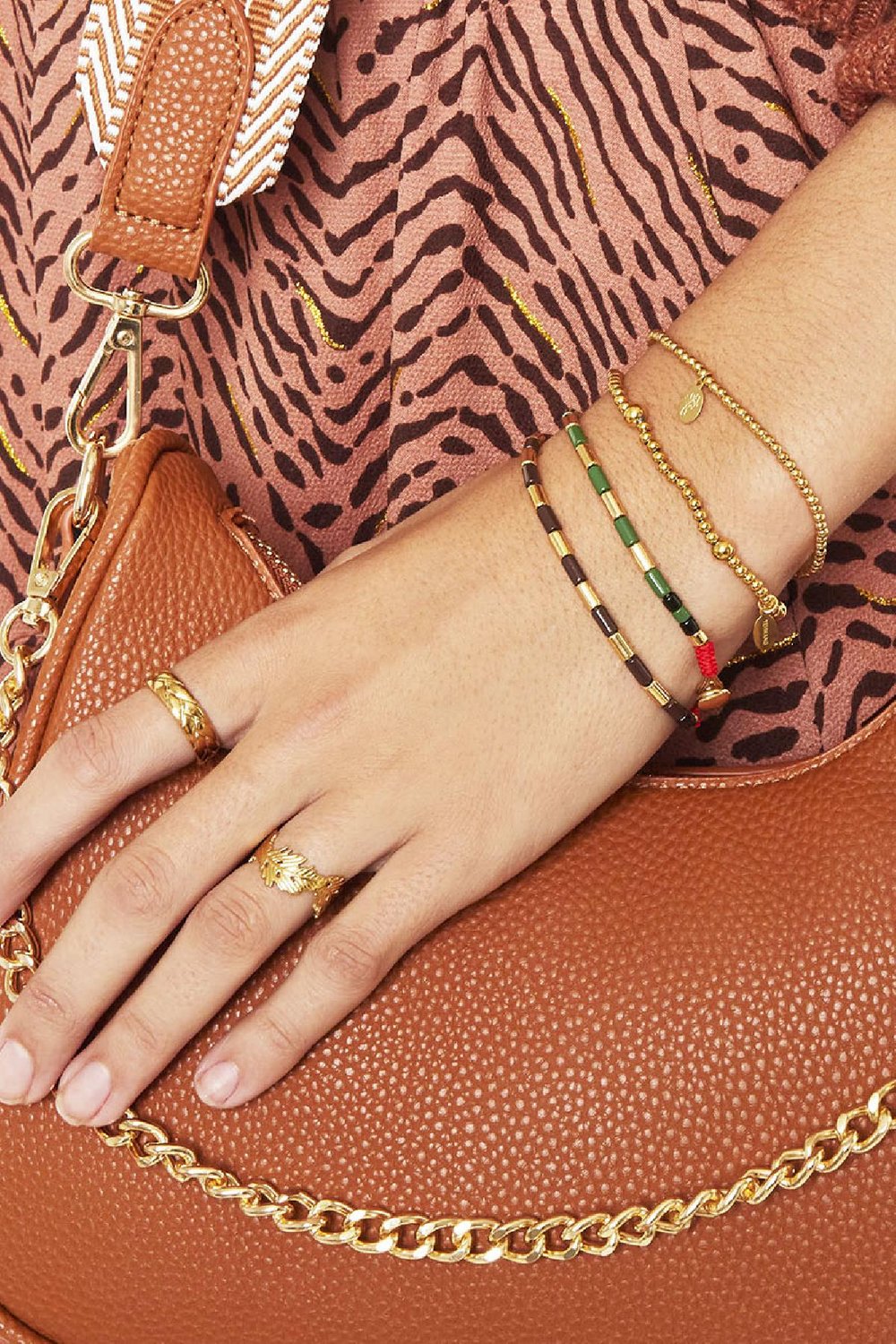 Armband Kleine Perlen Silber Edelstahl-2,5MM Bild2