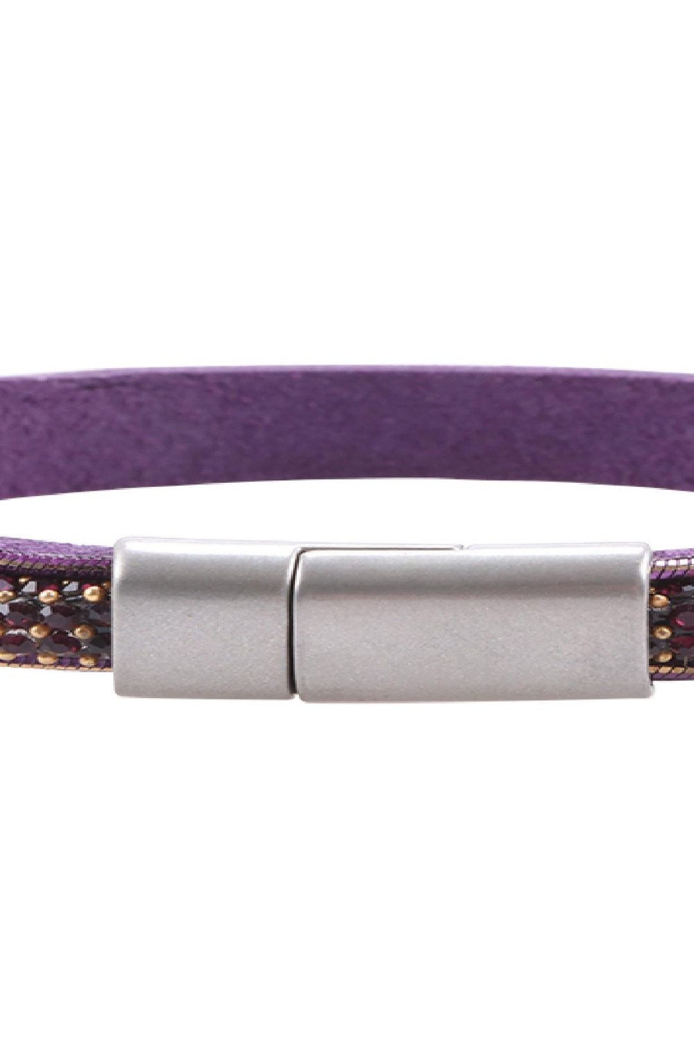 Bracelet Love To Sparkle Violet Flanelle Image2
