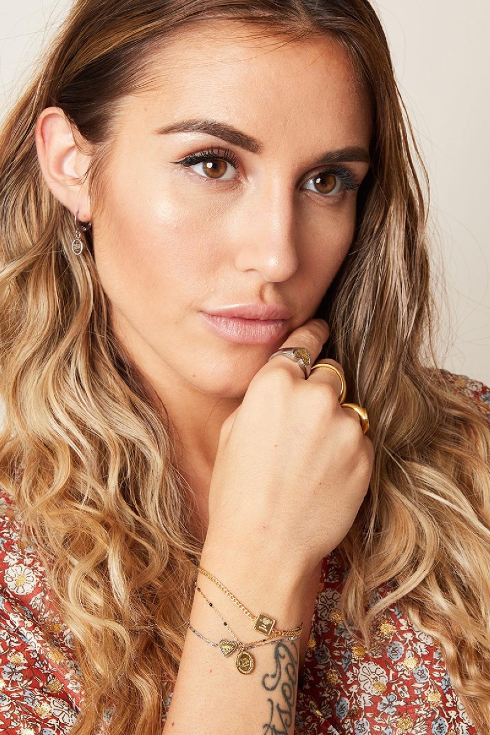 Bracelet Mermaid Vibes Couleur or Acier inoxydable h5Image5