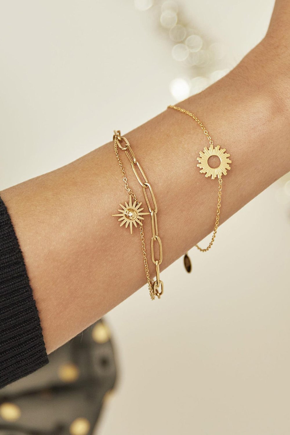 Bracelet Everlasting Couleur or Acier inoxydable Image3