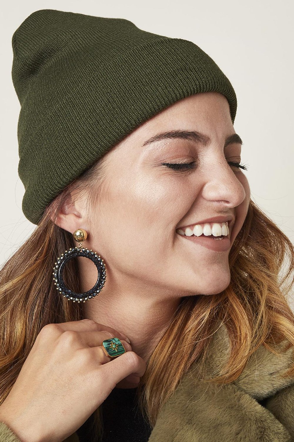 Ohrringe Time to Party Rot Kupfer Bild4