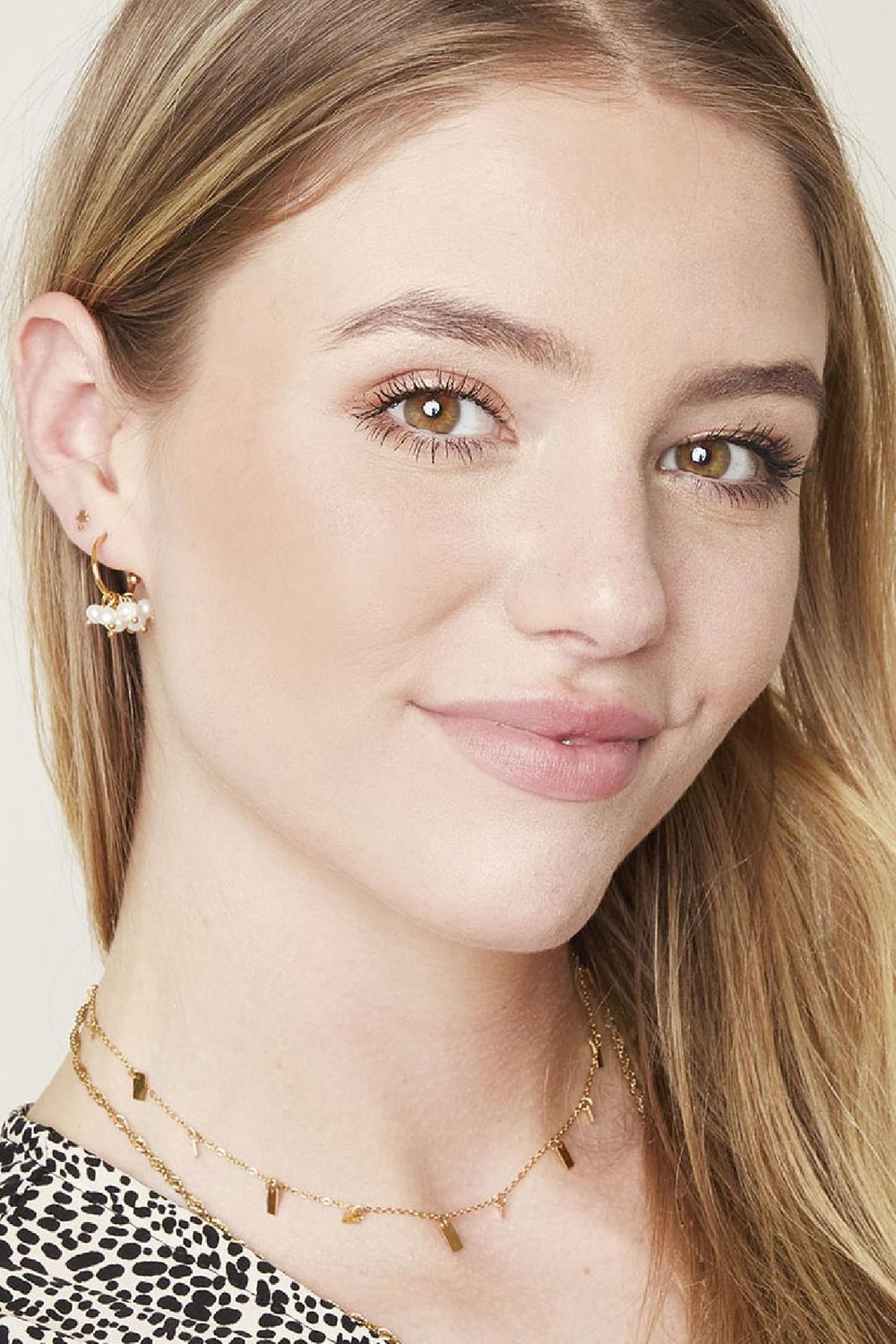 Oorbellen Treasure Pearls Zilver Stainless Steel Afbeelding3