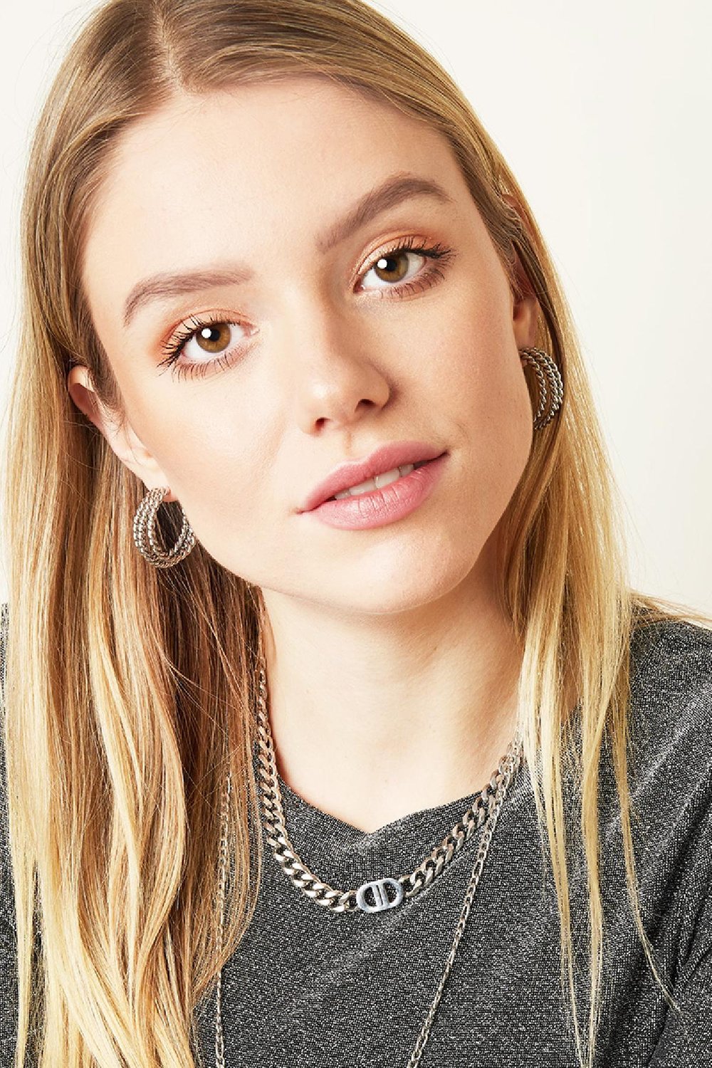 Oorbellen Noir Zilver Stainless Steel Afbeelding2