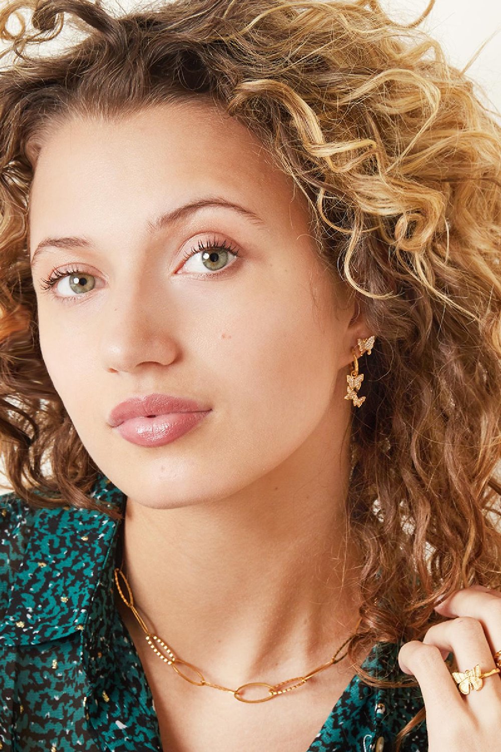 Boucles d'oreilles Eden Argenté Cuivré Image3