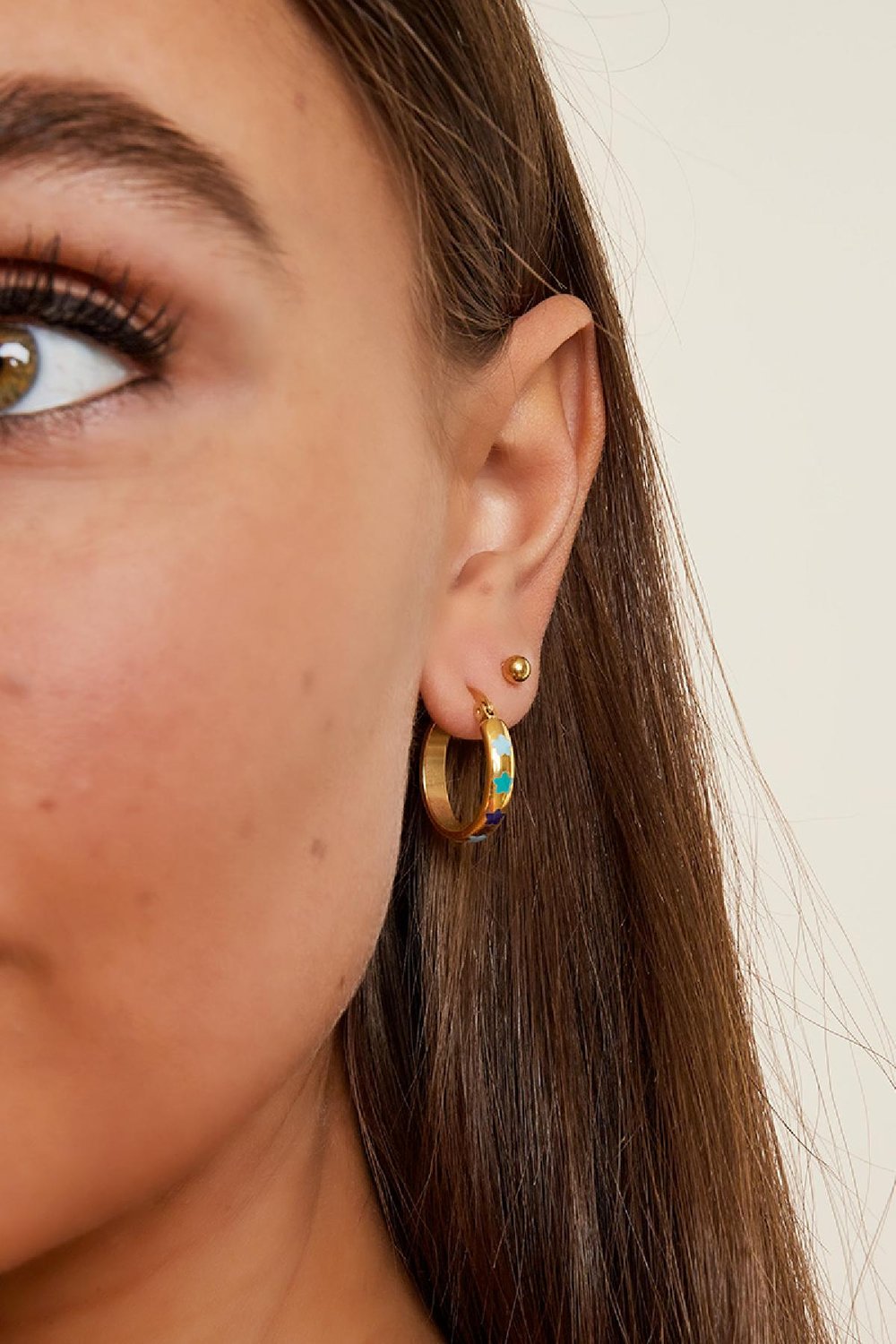 Earcuff Diamond Butterfly Silber Kupfer Bild3