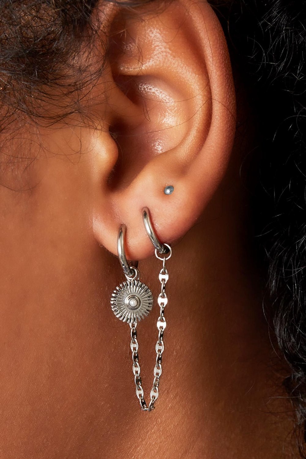 Ohrringe aus Edelstahl  Bild2