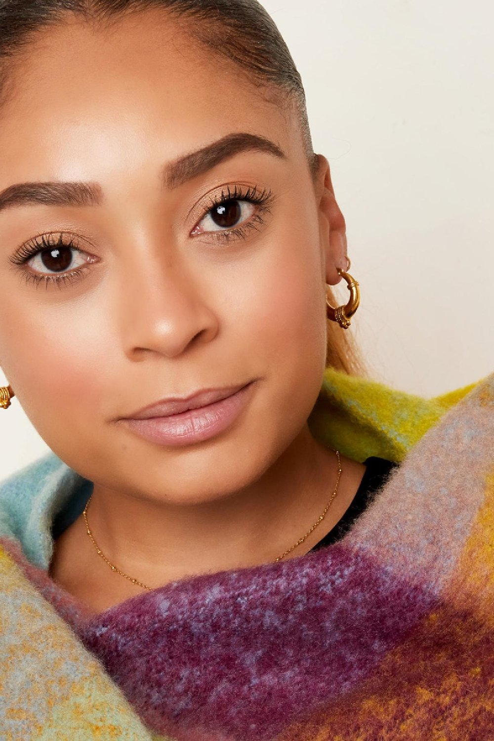 stainless steel earrings with rope detail - large  Picture2