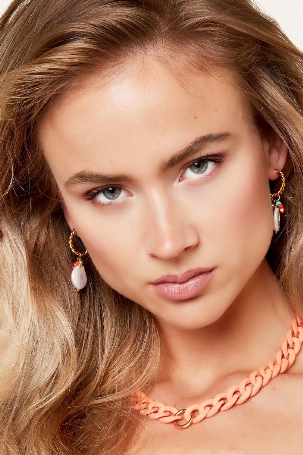 Dangling earrings - Beach collection Silver Color Stainless Steel Picture2