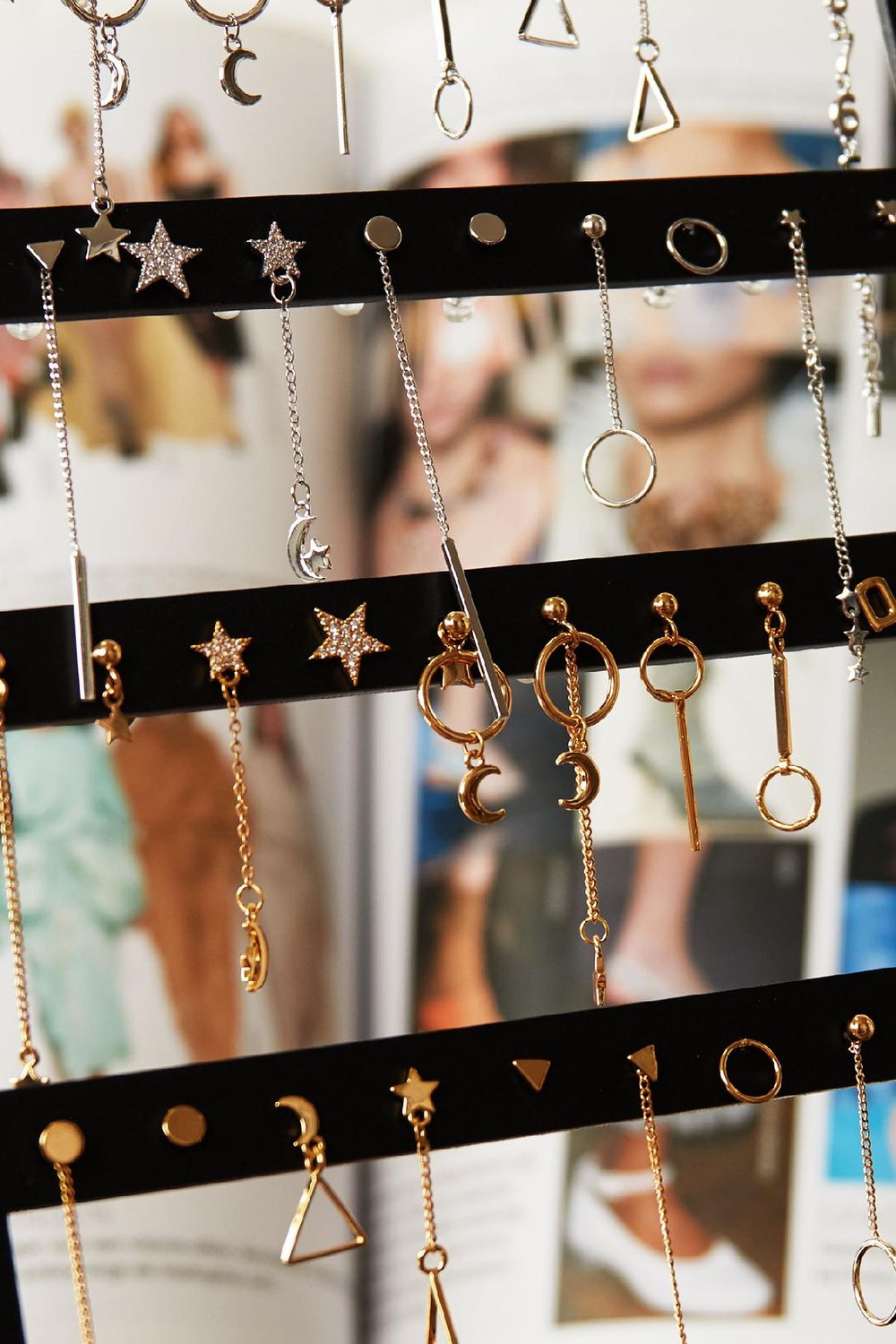 Earrings Display Math and Geometry Cuivré h5Image4