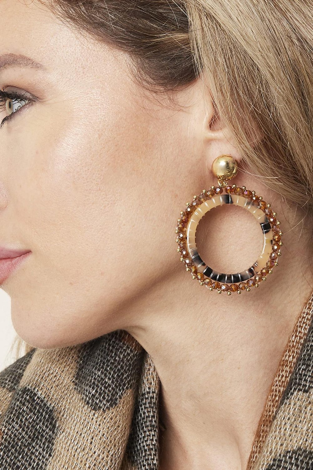 Ohrringe Time to Party Rot Kupfer h5Bild2