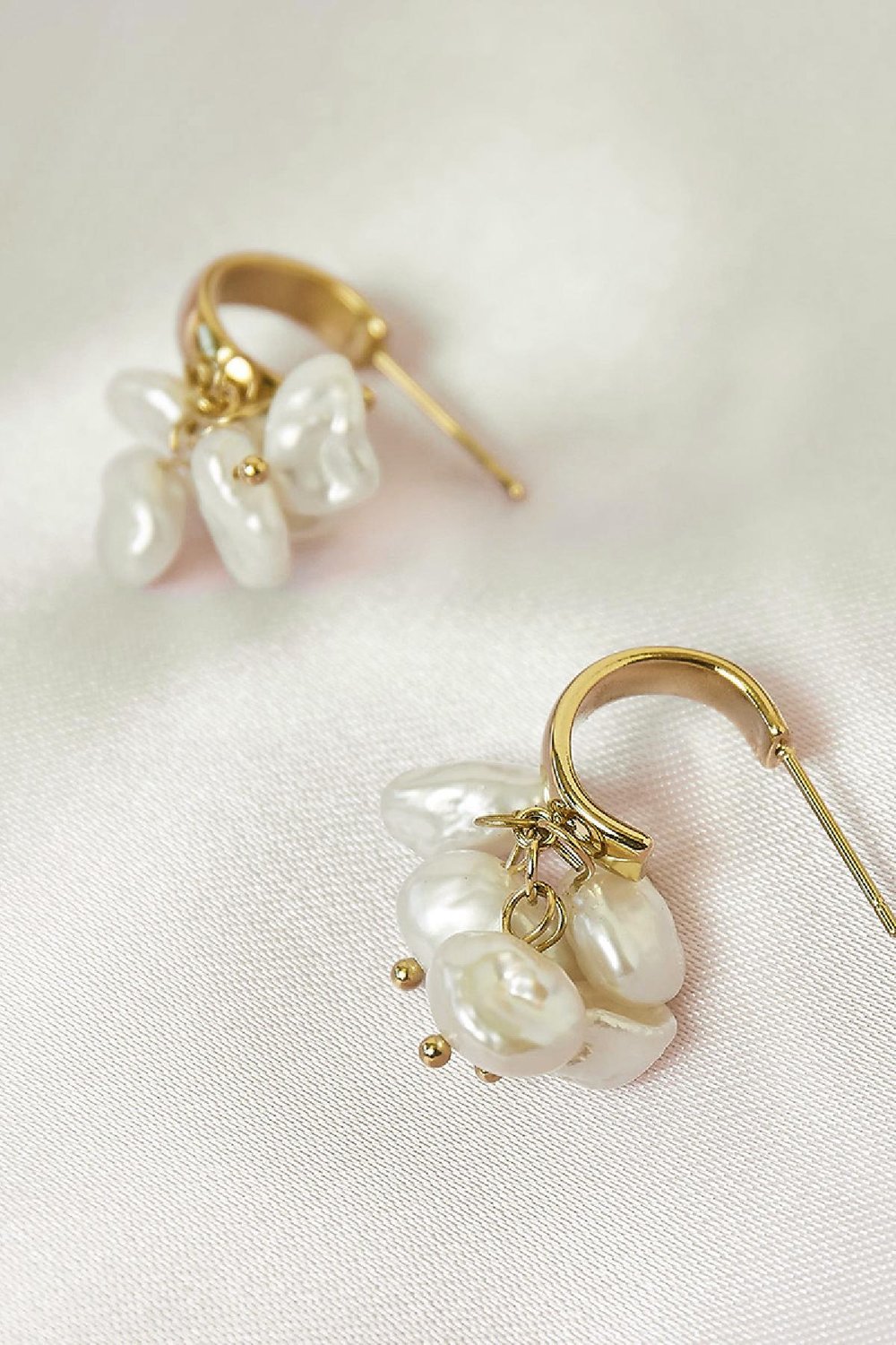 Pendientes Arielle Plata Acero inoxidable Imagen2