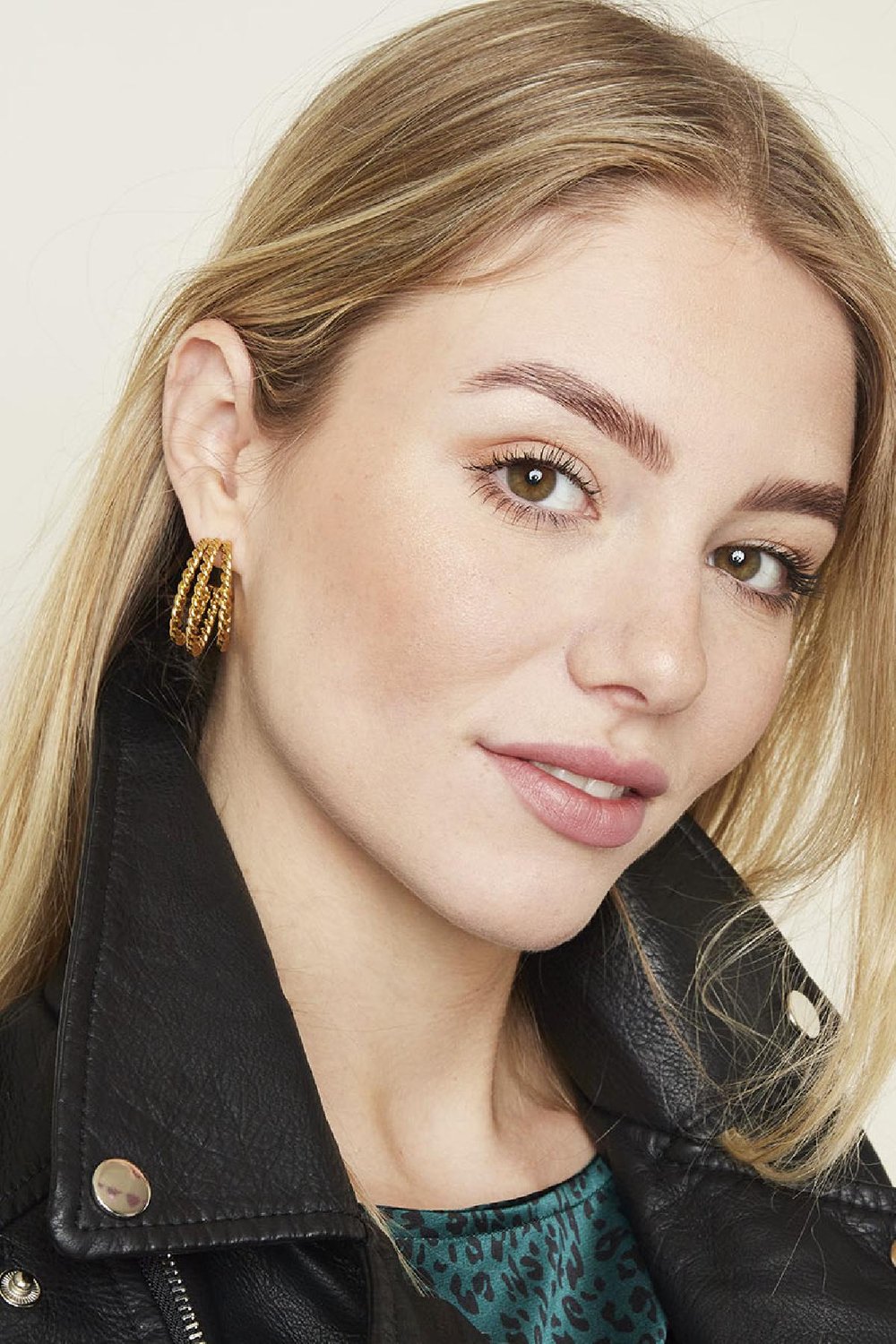 Oorbellen Noir Zilver Stainless Steel Afbeelding3