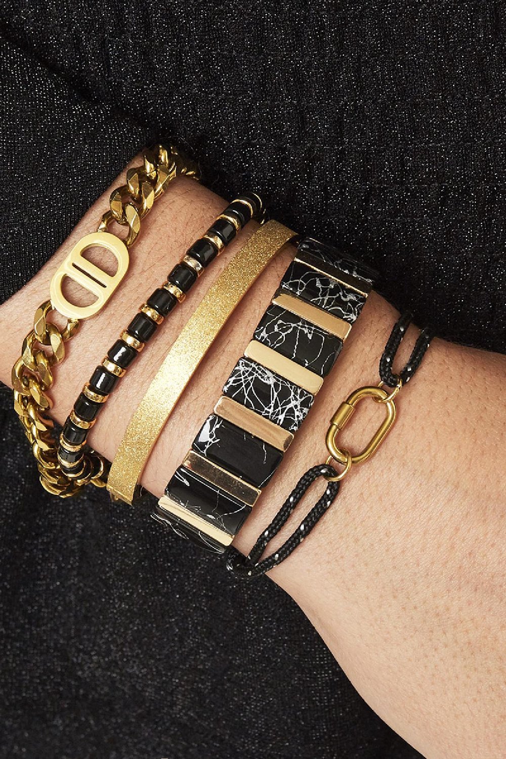 Bracelet Sailor Girl Gris Polyester h5Image3