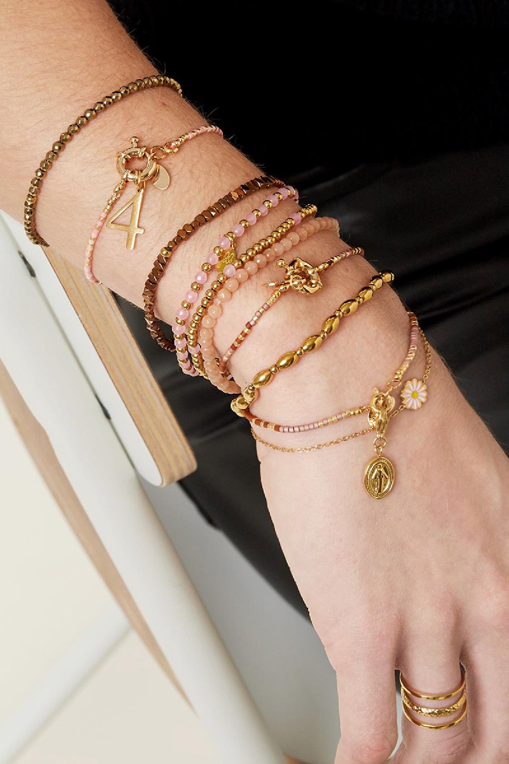 Armband Buoyancy Rosa Kupfer h5Bild2