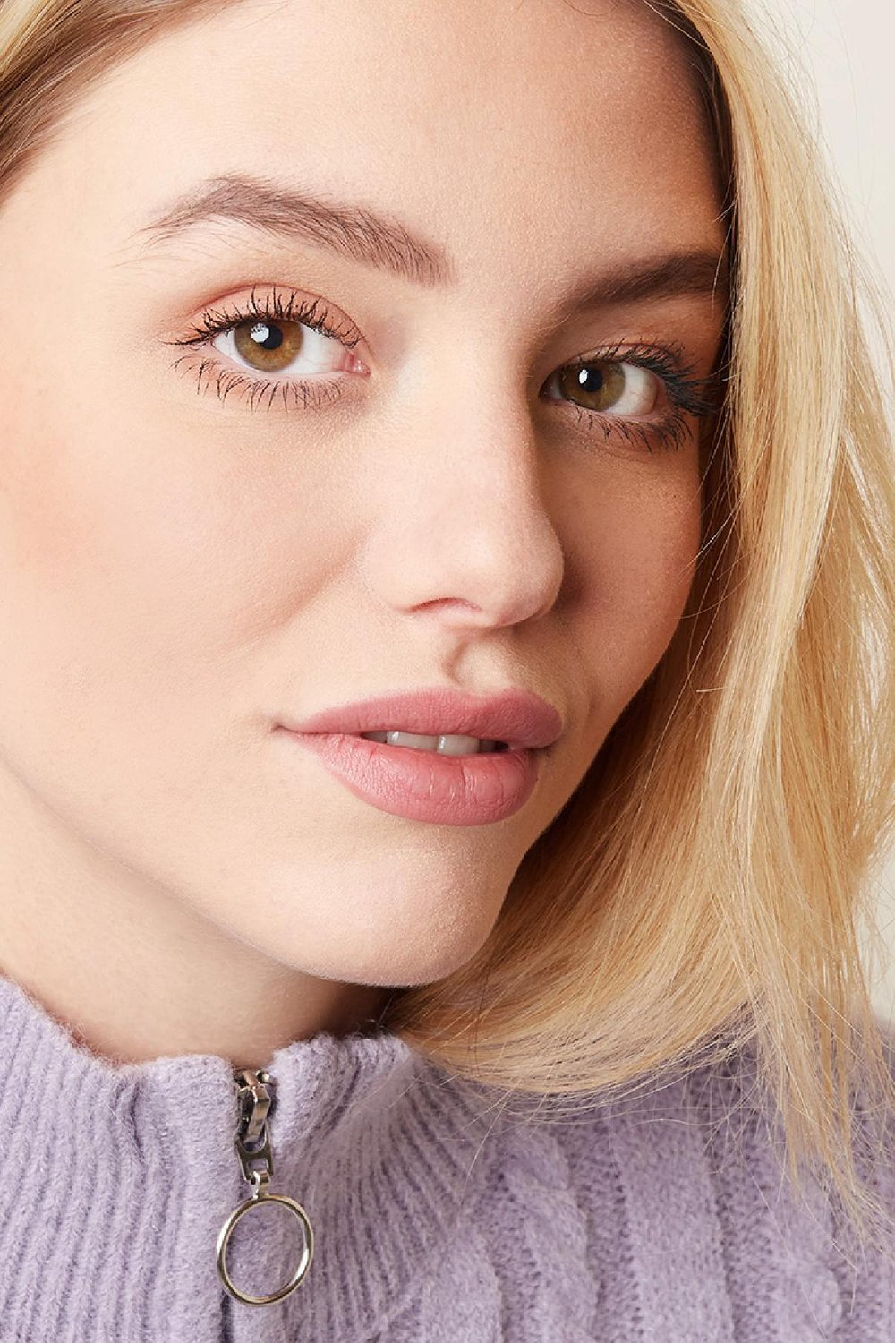 Pendientes Plain Dot Color dorado Cobre h5Imagen3