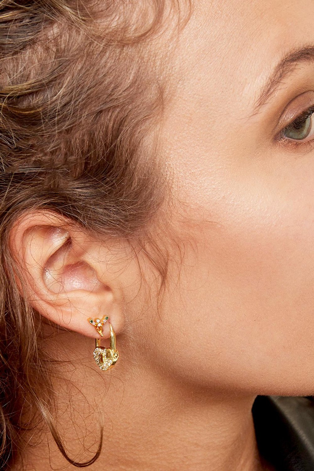 Ohrringe Forbidden Love Silber Kupfer Bild3