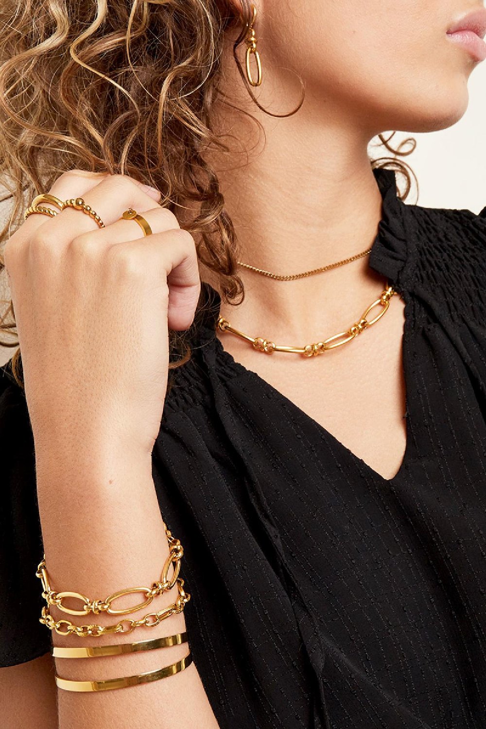 Bracelet Lemming Big Argenté Acier inoxydable h5Image2