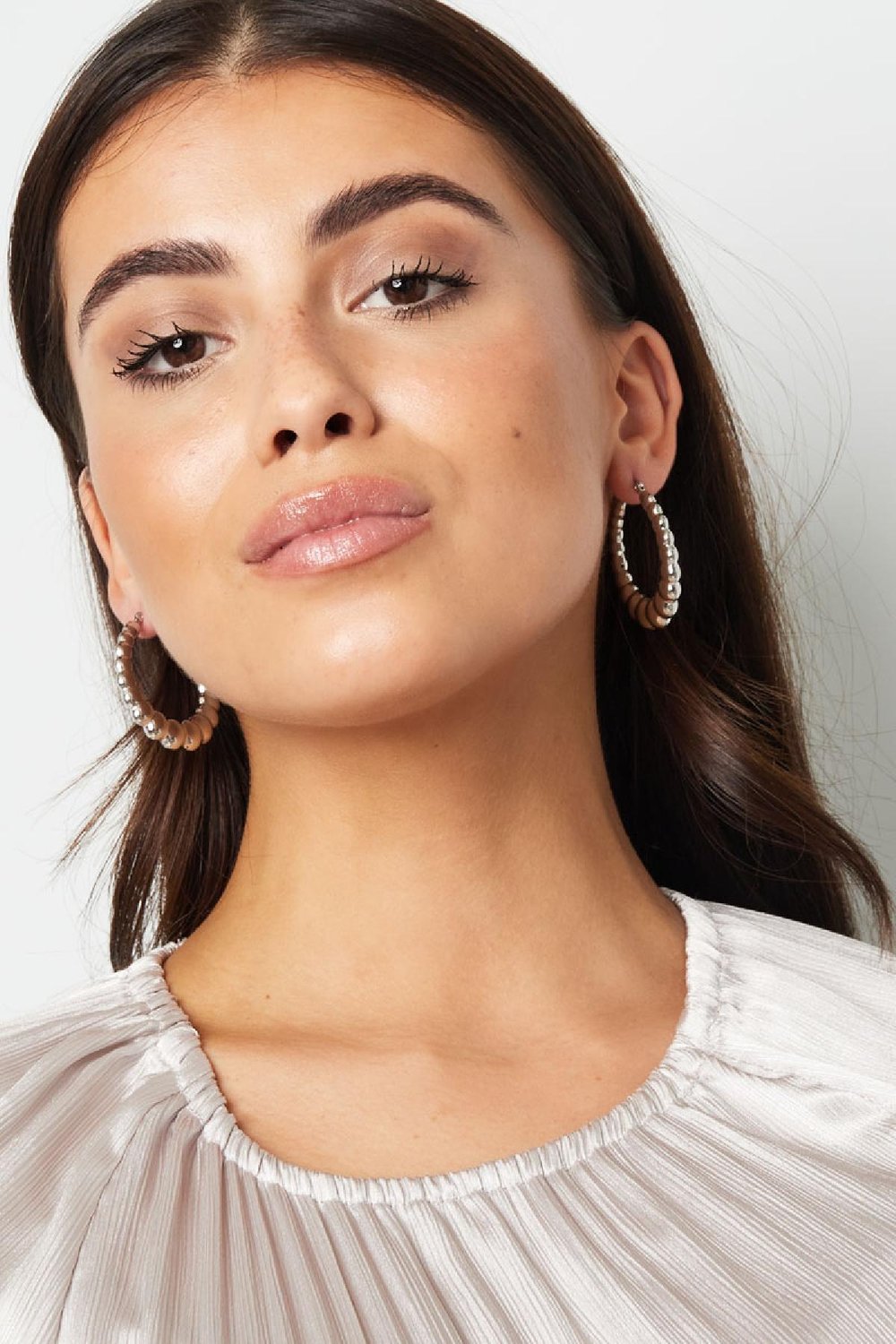 Earrings bubble small Gold Color Stainless Steel Picture2