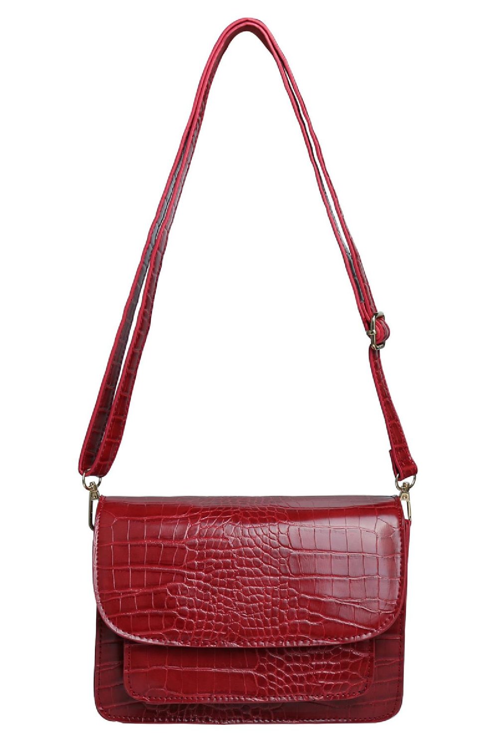 Tasche Vogue Weinrot Polyurethan Bild2