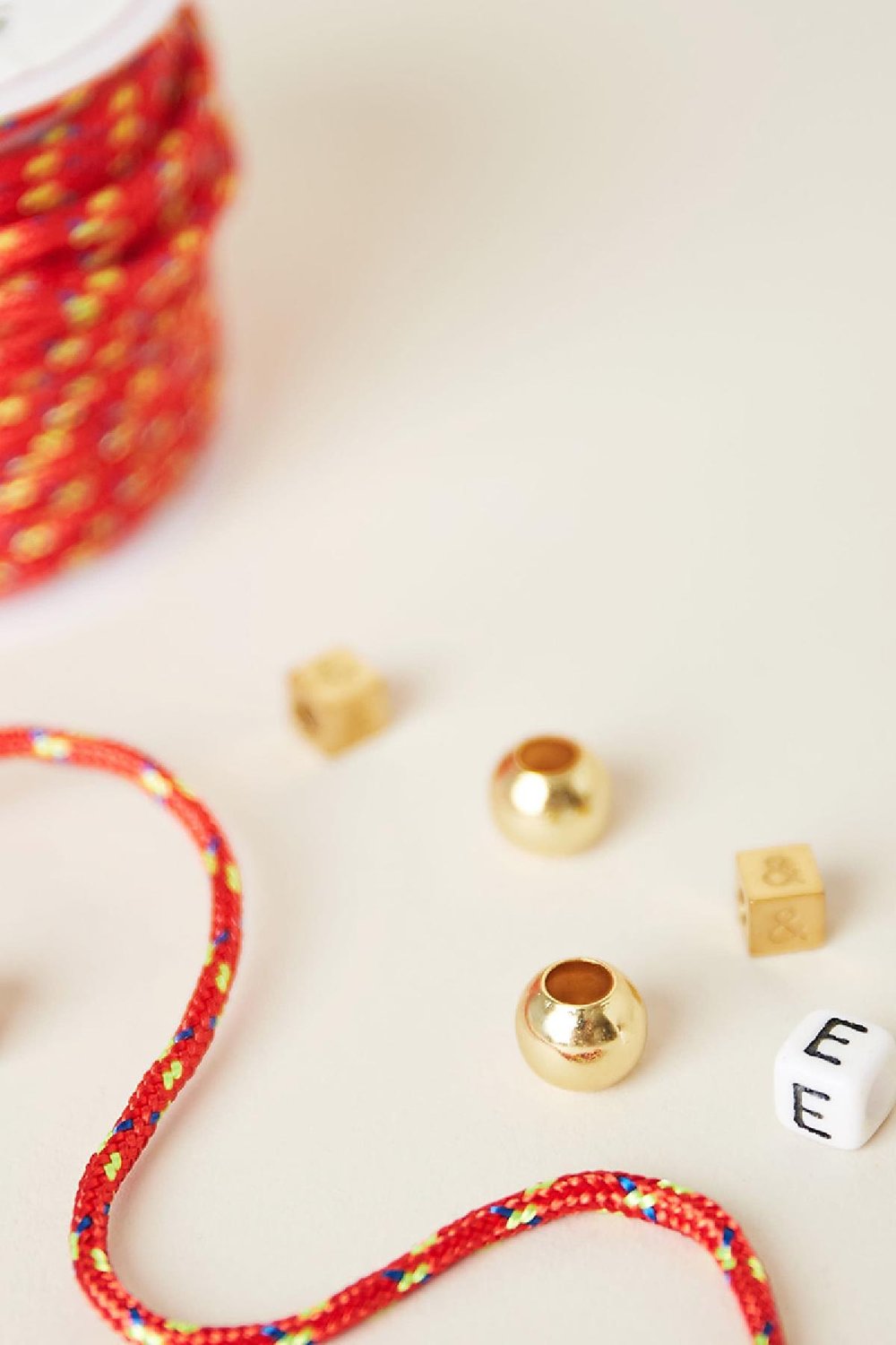 DIY Cord Multi Colors Rot Polyester h5Bild2