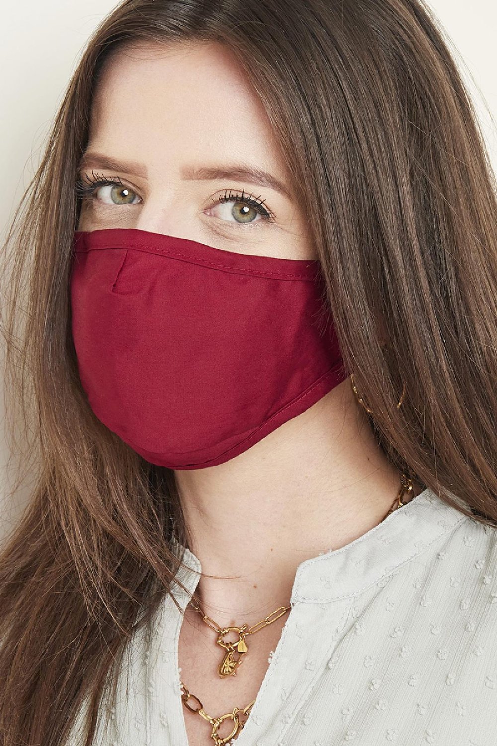 Face Mask Fashion Grey Cotton Picture2