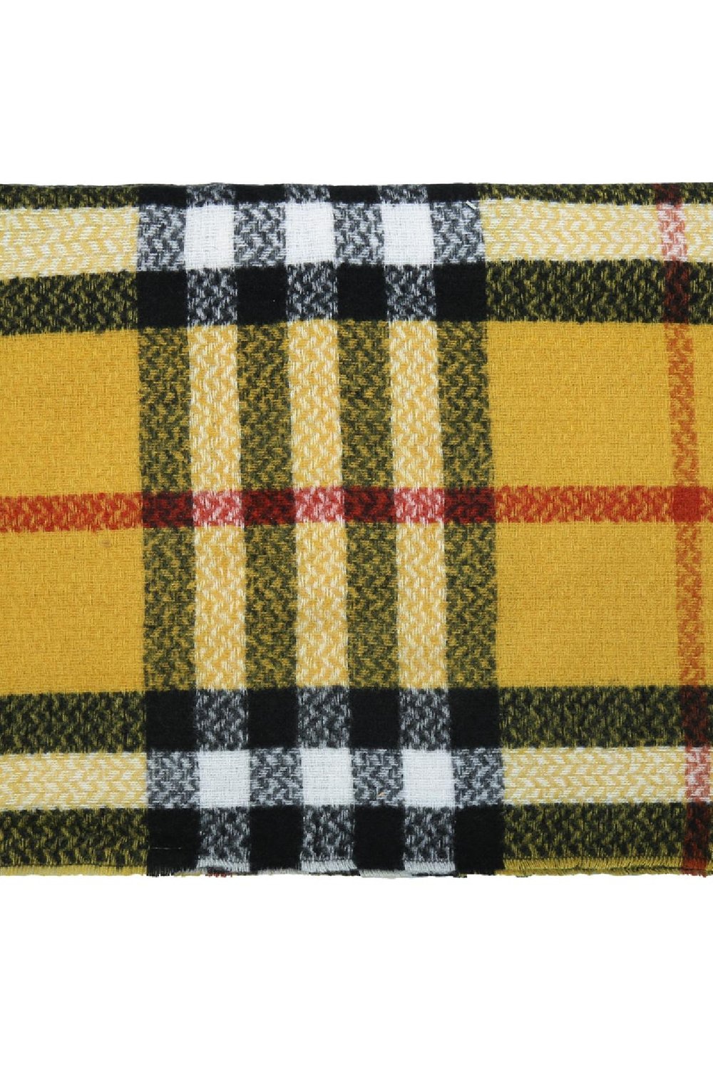 Écharpe London Vibes Jaune Acrylique Image2