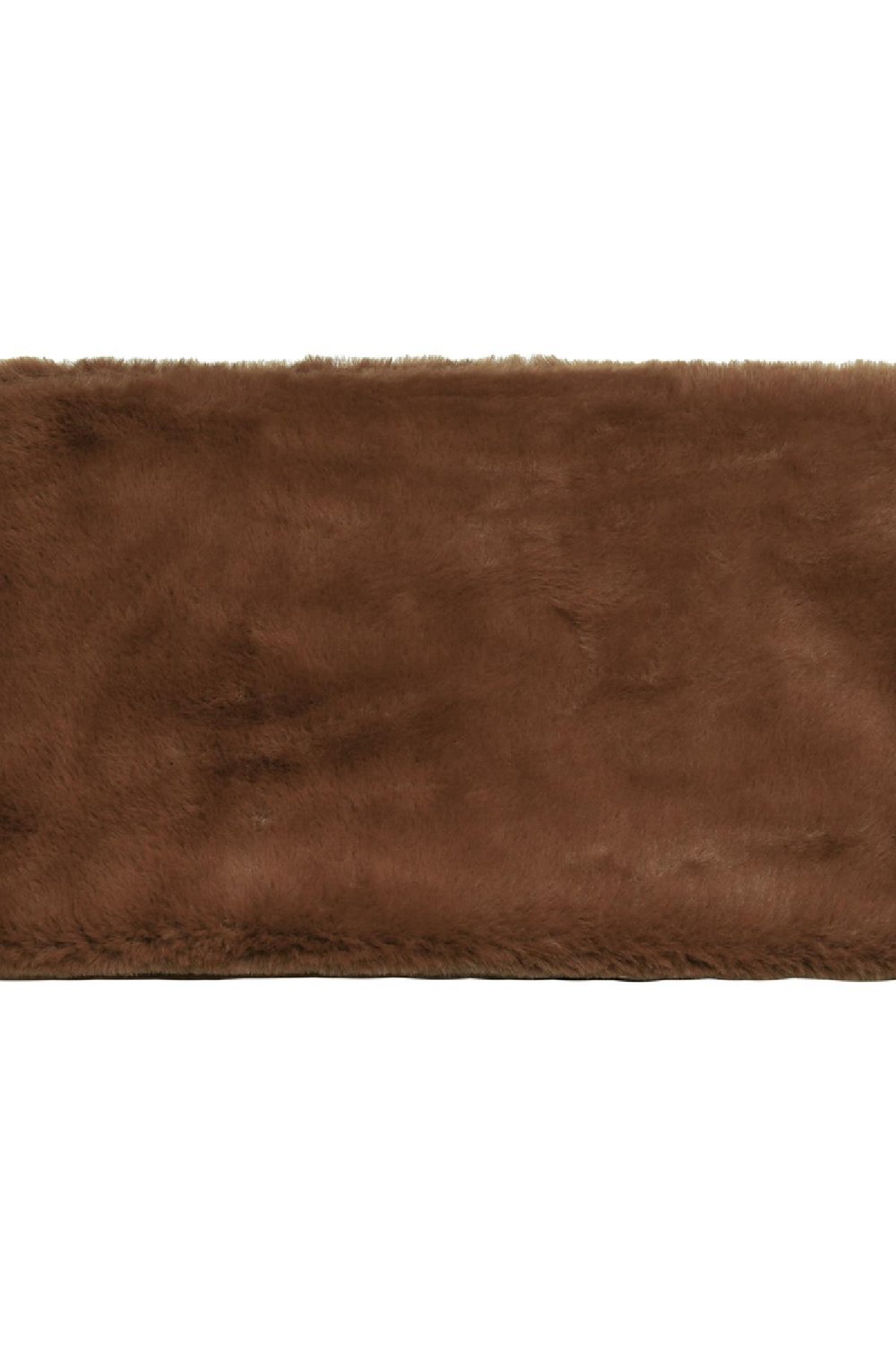 Sjaal Furry Loop Bruin Polyester Afbeelding2
