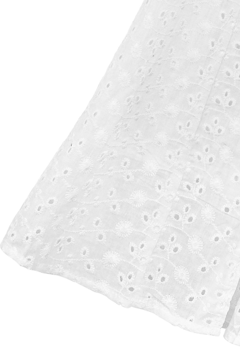 Robe en broderie anglaise Blanc S Image7