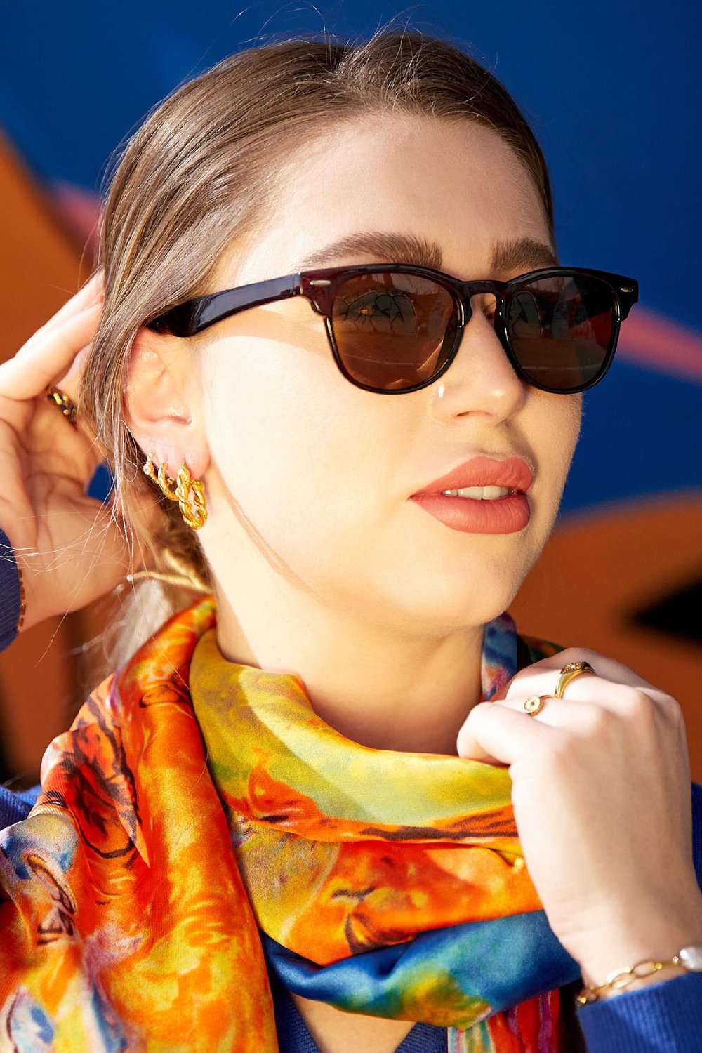 Sonnenbrillen-Klassiker Braun PC One size h5Bild4