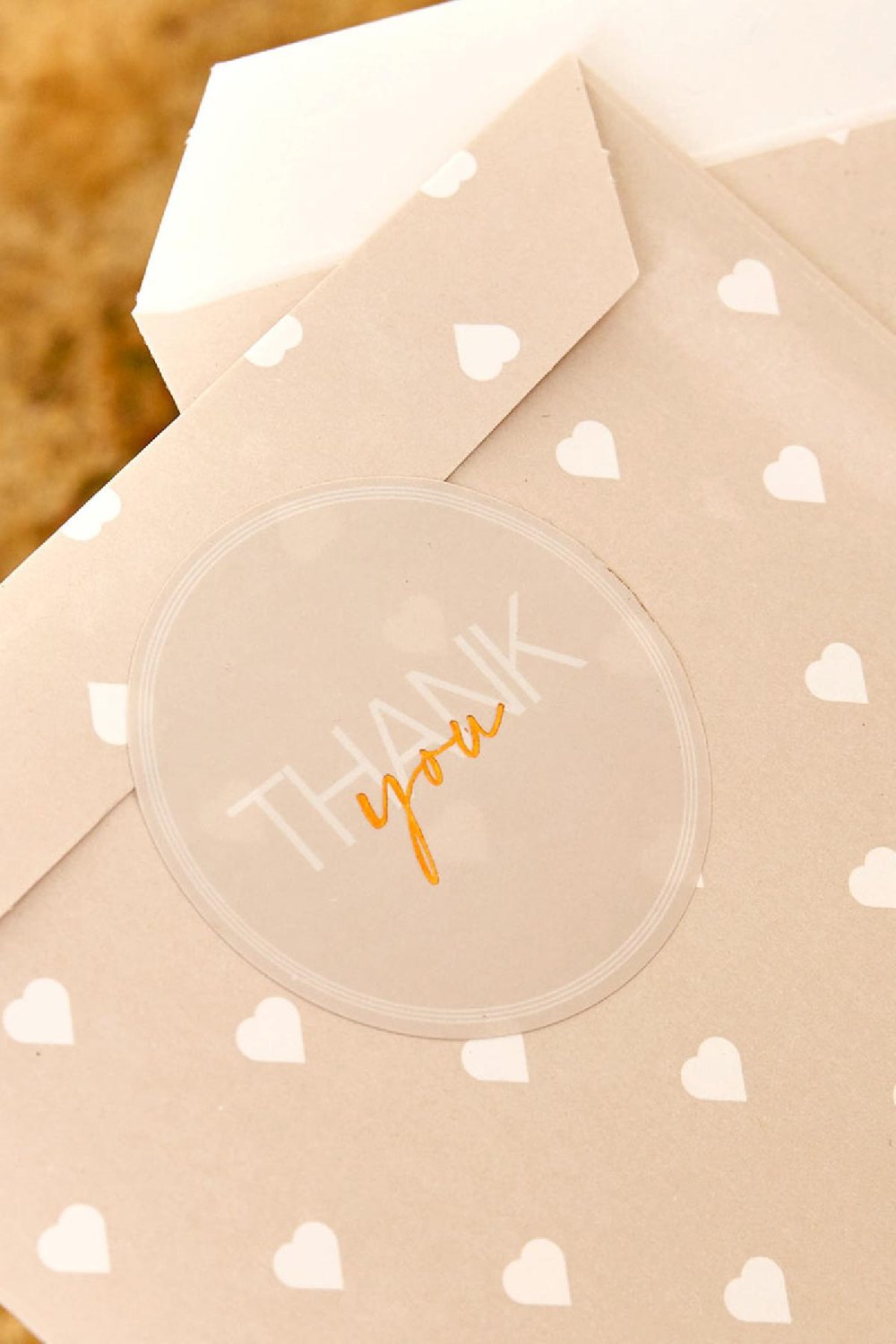 Stickers Thank You Beige Paper h5Picture2