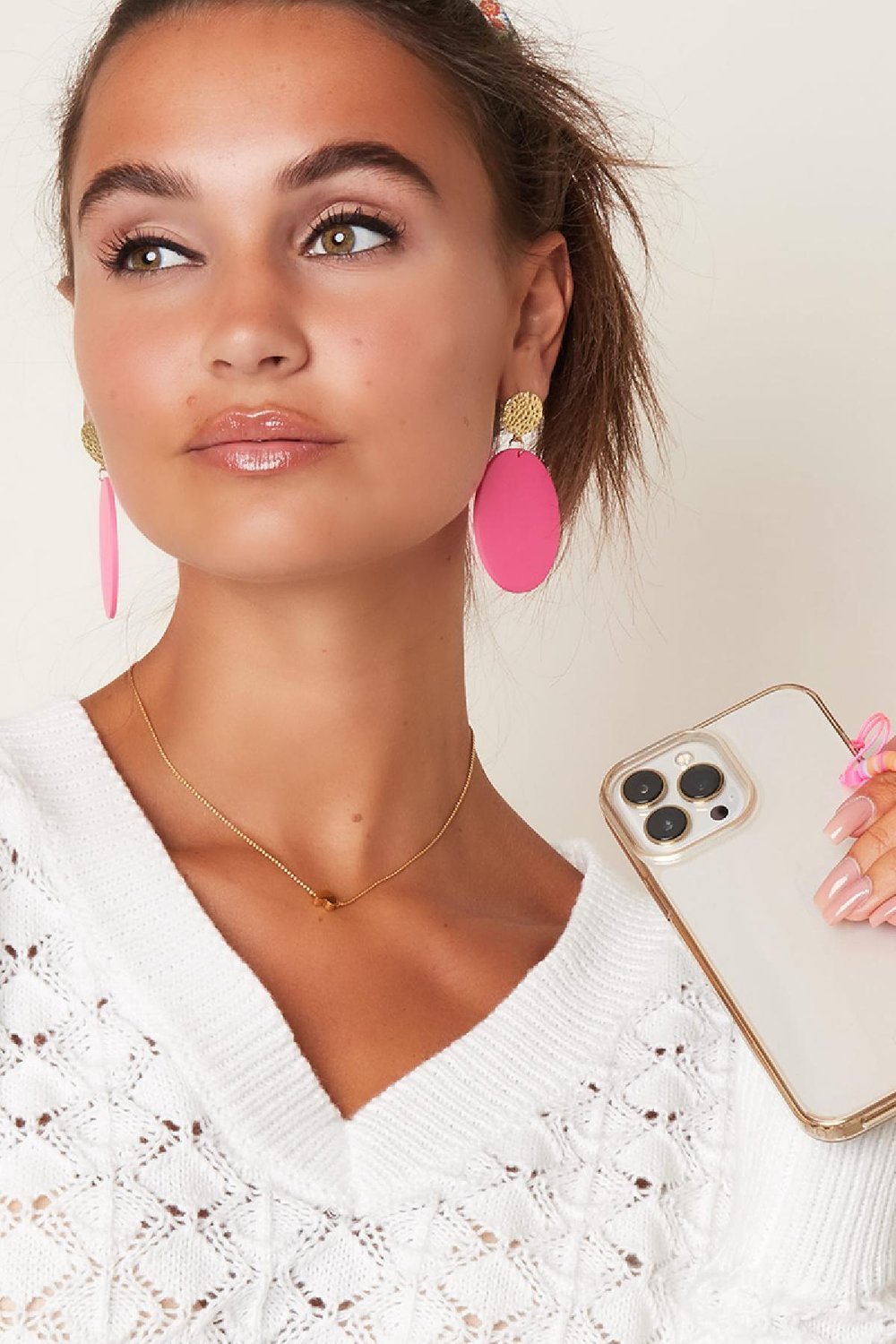 Telefonkabel „Love“ und Obst – Mutter-Tochter-Kollektion Multi polymer clay h5Bild3