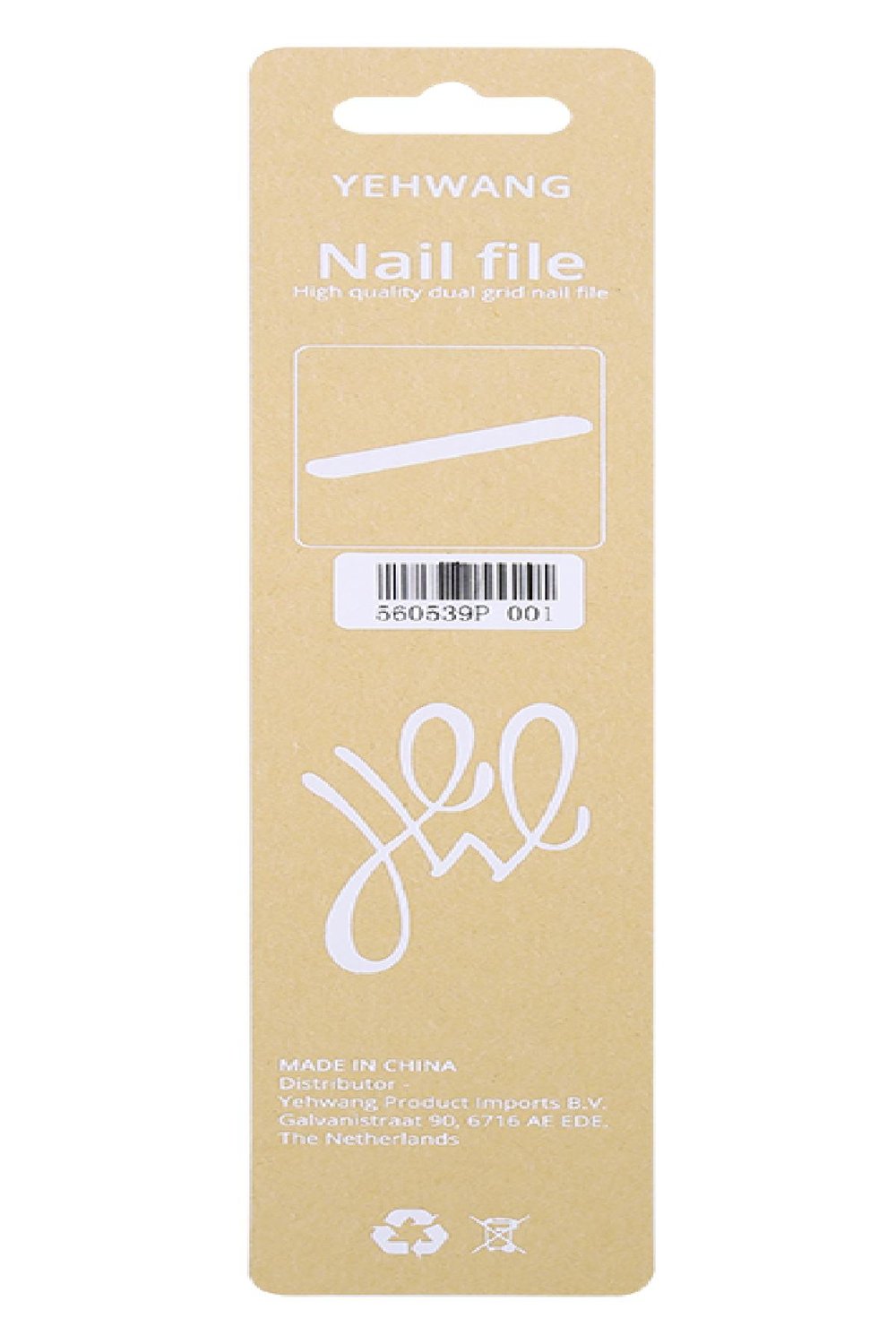 Nagelfeile Yehwang Schwarz Bild2