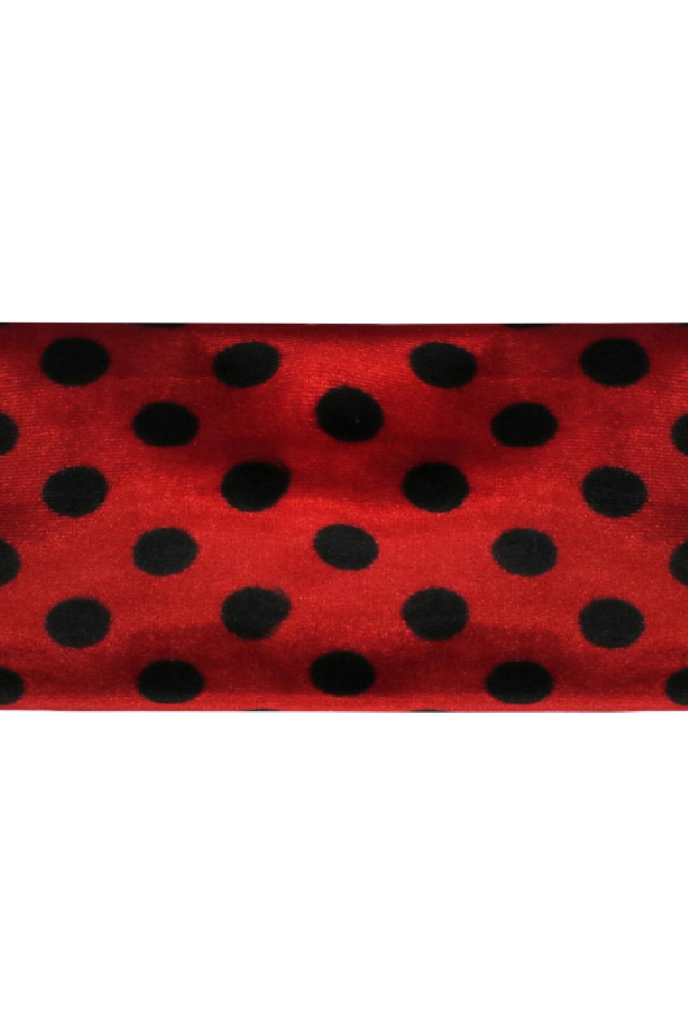 Headband Velvet Dots Rojo Poliéster Imagen2