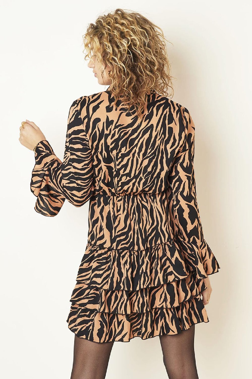 Vestido Zebralicious Marrón S Imagen5