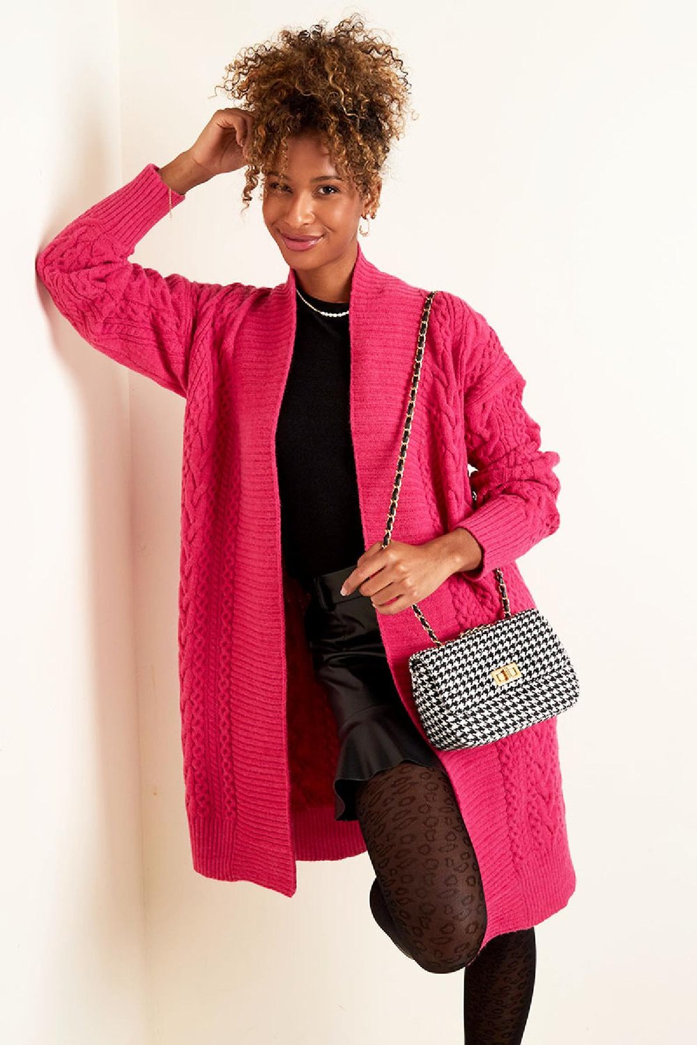 Westenkabel Schwarz S/M h5Bild4