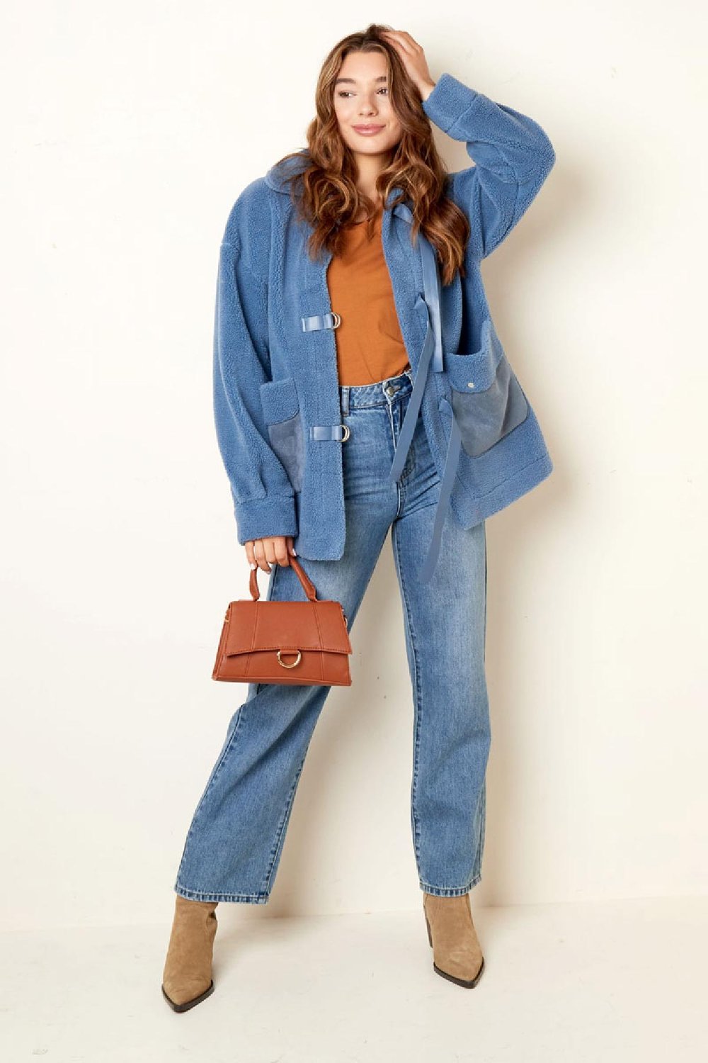 Teddy coat - Black S Picture4