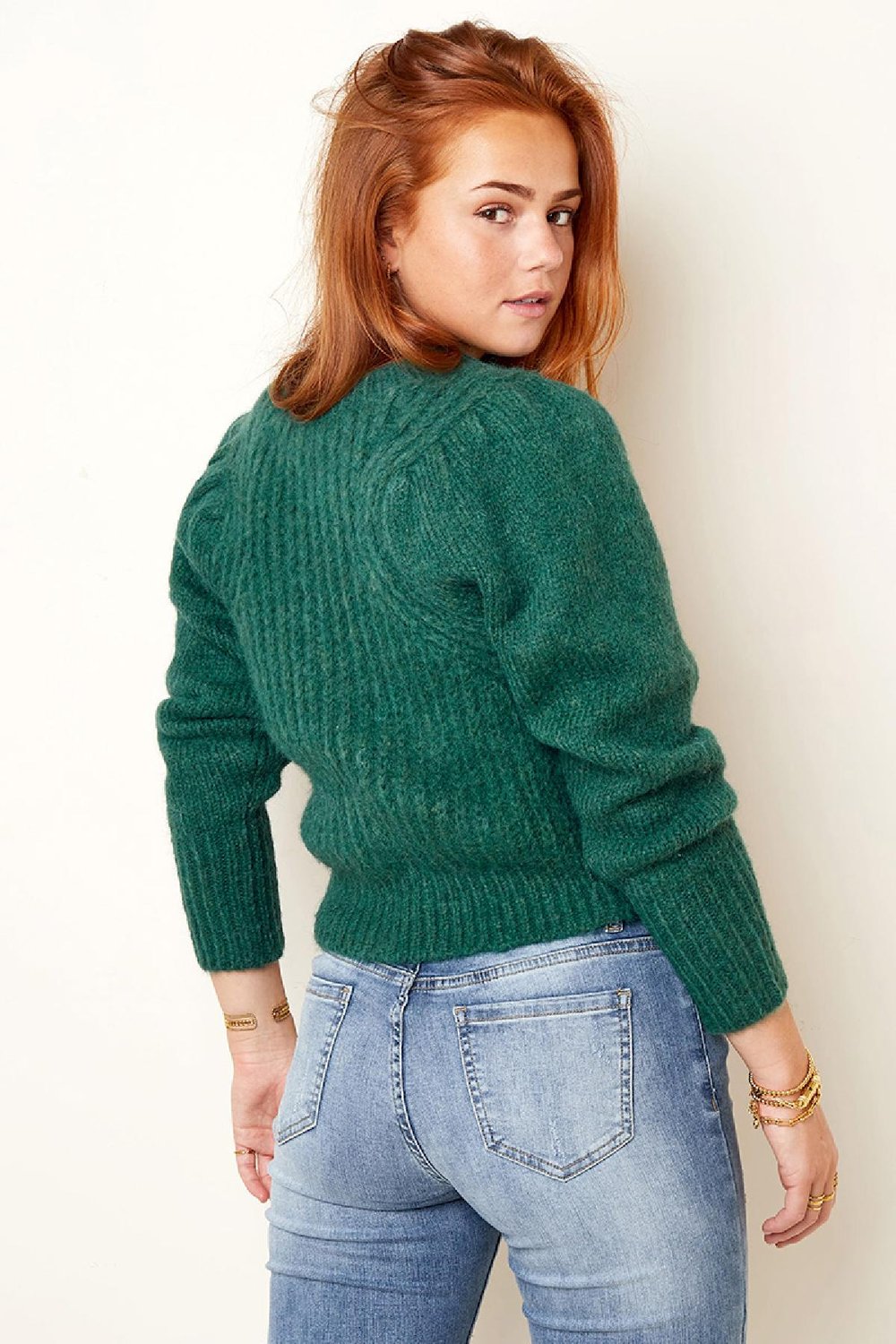 Cropped sweater Black S/M Picture5