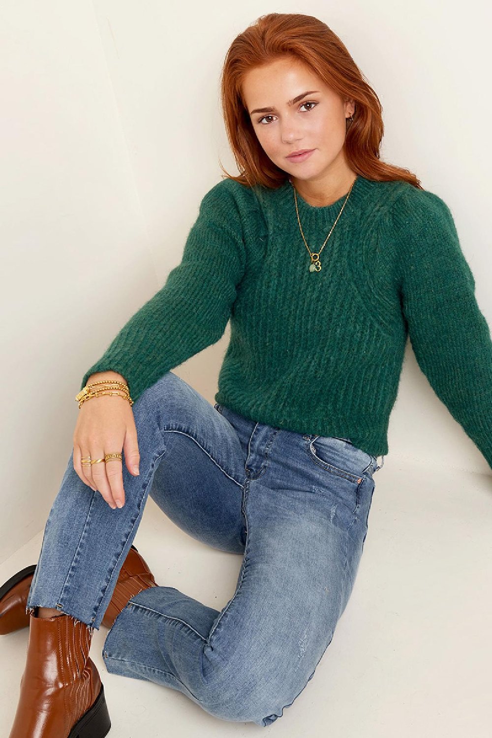 Cropped sweater Black S/M Picture2