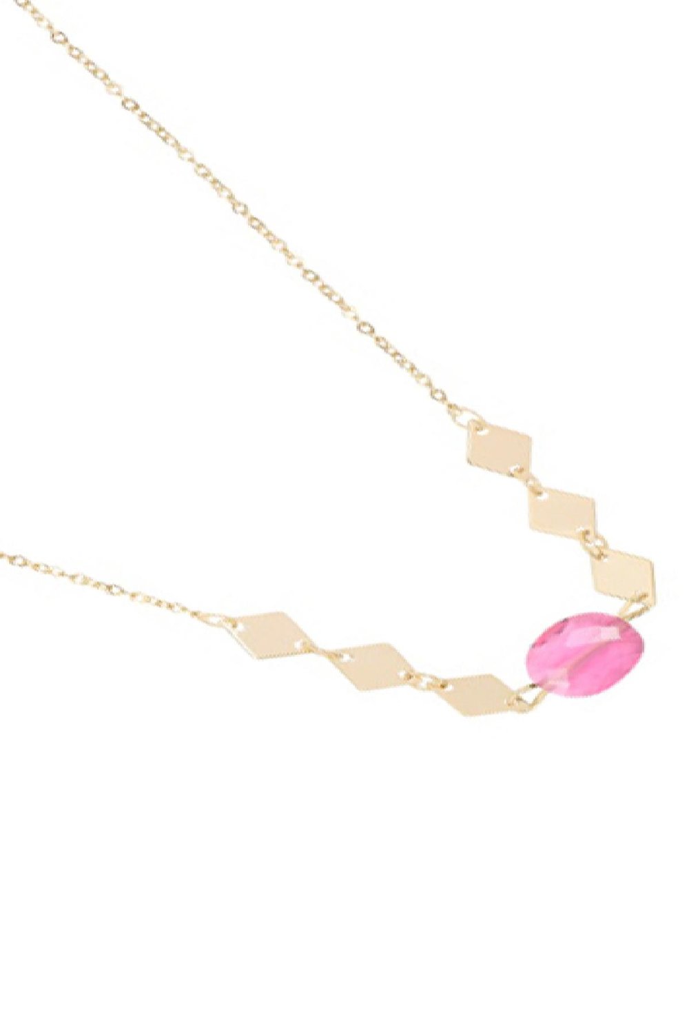 Collier CSpring Fever Rose Plaqué Couleur or Standard Image2