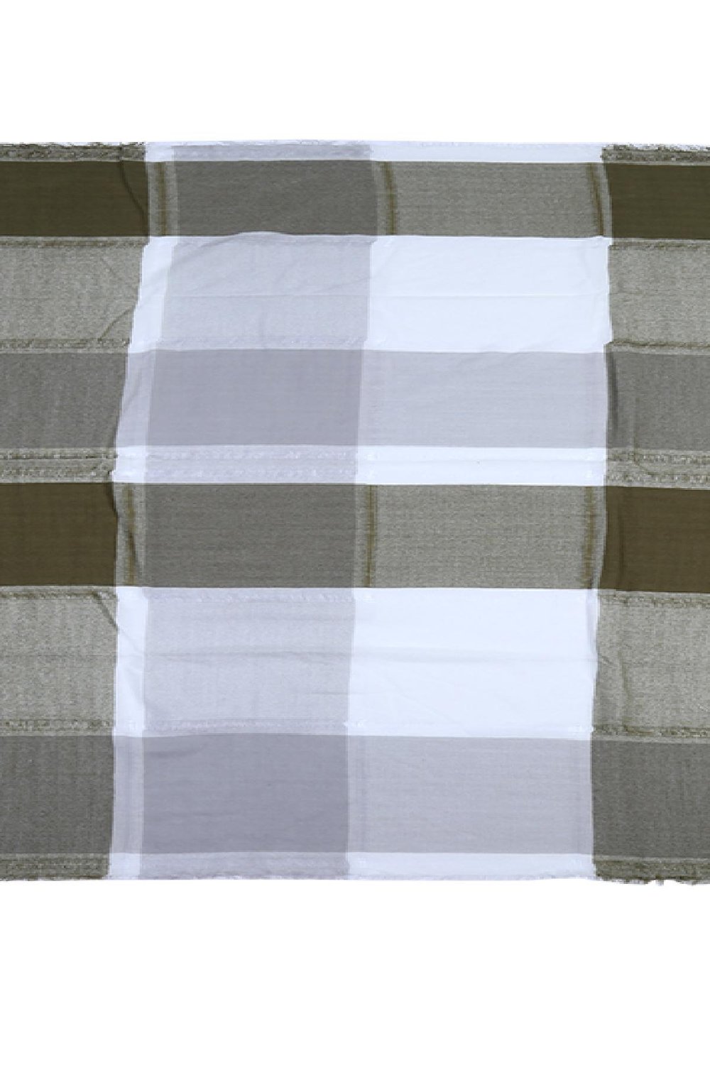 Scarf Sweet Summer Blocks Green Acrylic h5Picture2